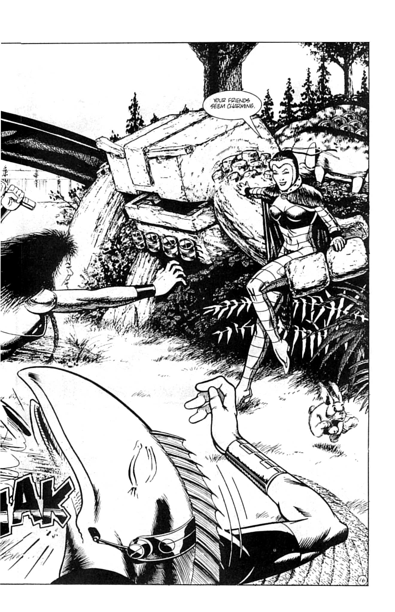 Read online Teenage Mutant Ninja Turtles (1984) comic -  Issue #13 - 22
