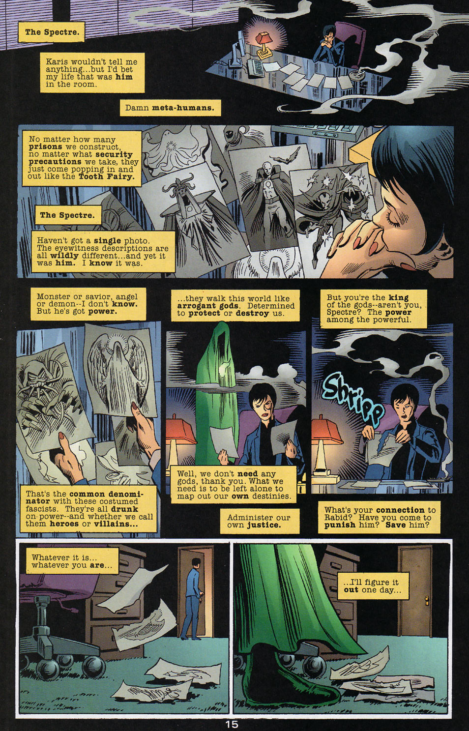 Read online The Spectre (2001) comic -  Issue #25 - 16