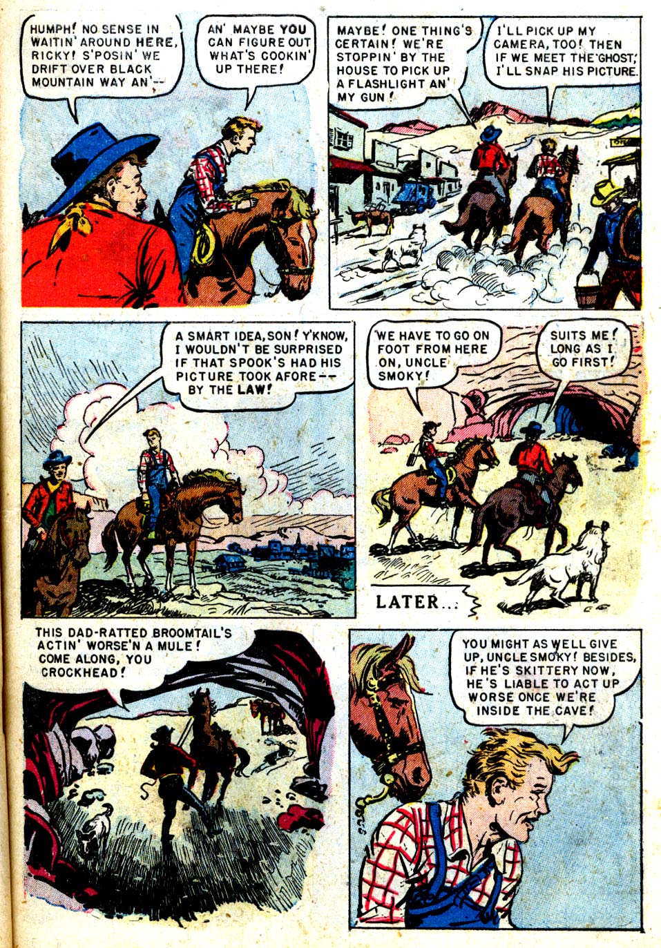 Read online Four Color Comics comic -  Issue #287 - 37