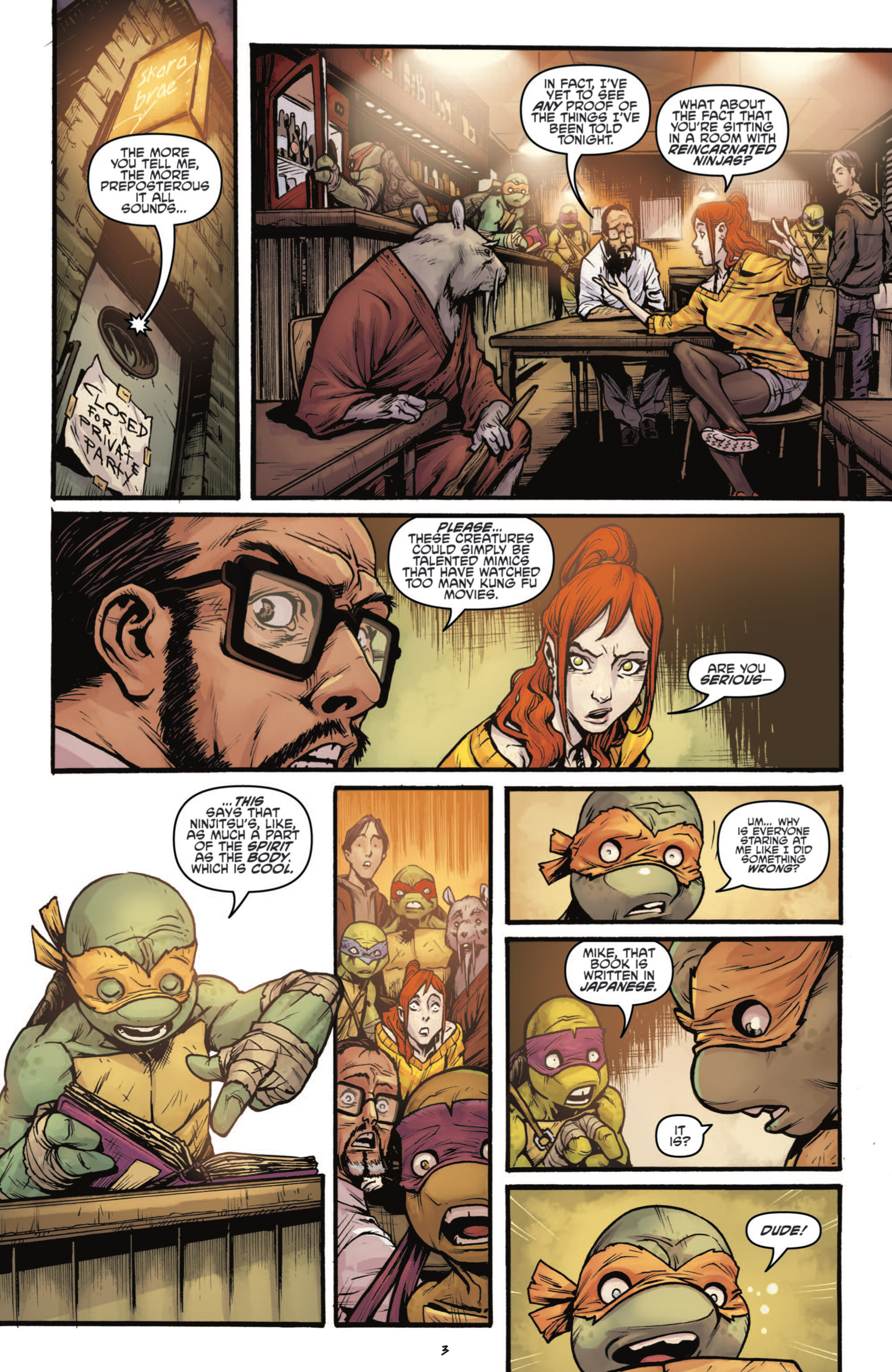 Read online Teenage Mutant Ninja Turtles: The Secret History of the Foot Clan comic -  Issue #4 - 5