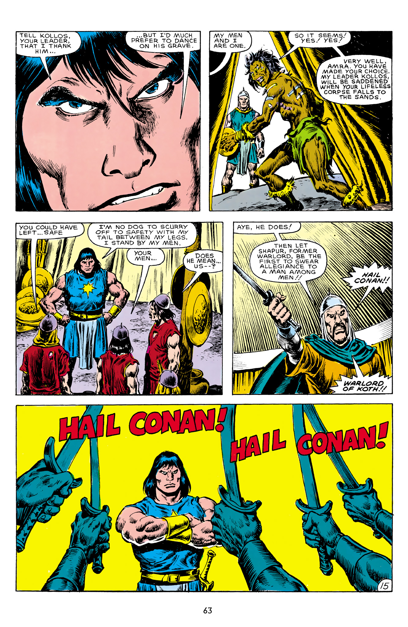 Read online The Chronicles of Conan comic -  Issue # TPB 24 (Part 1) - 64