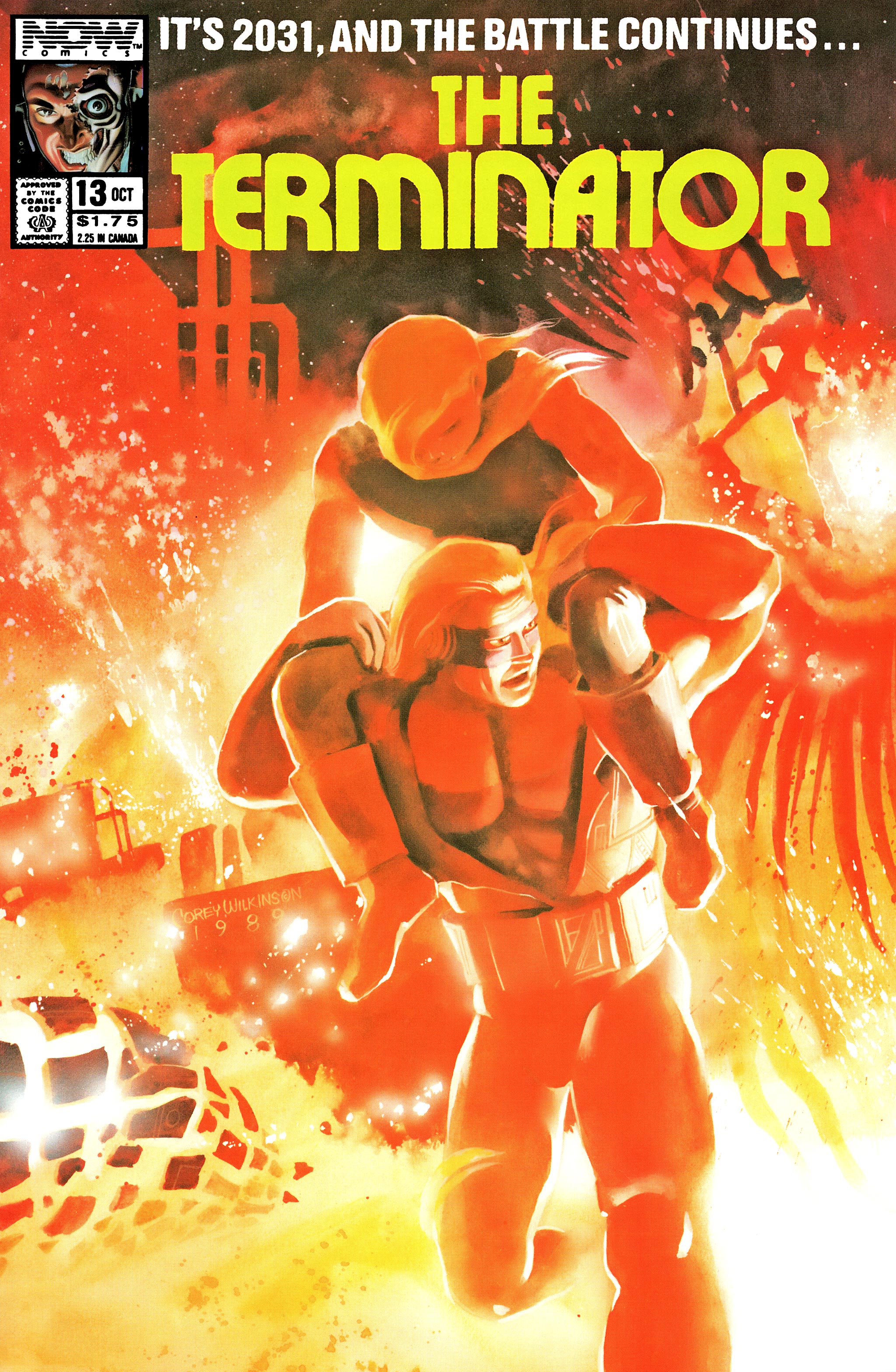 Read online The Terminator (1988) comic -  Issue #13 - 1