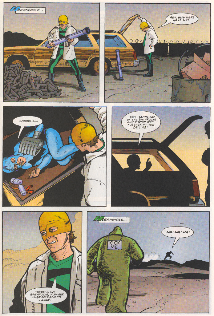 Read online Bob Burden's Original Mysterymen Comics comic -  Issue #1 - 22