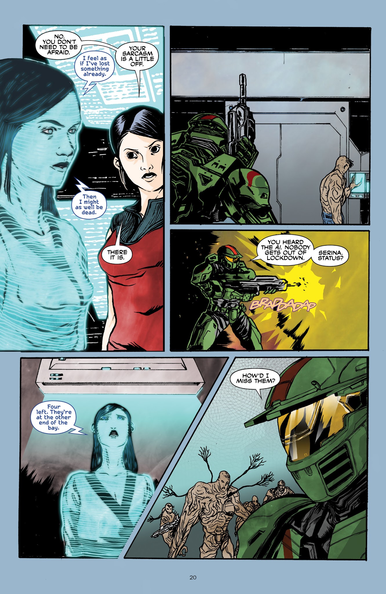 Read online Halo: Tales from the Slipspace comic -  Issue # TPB - 22