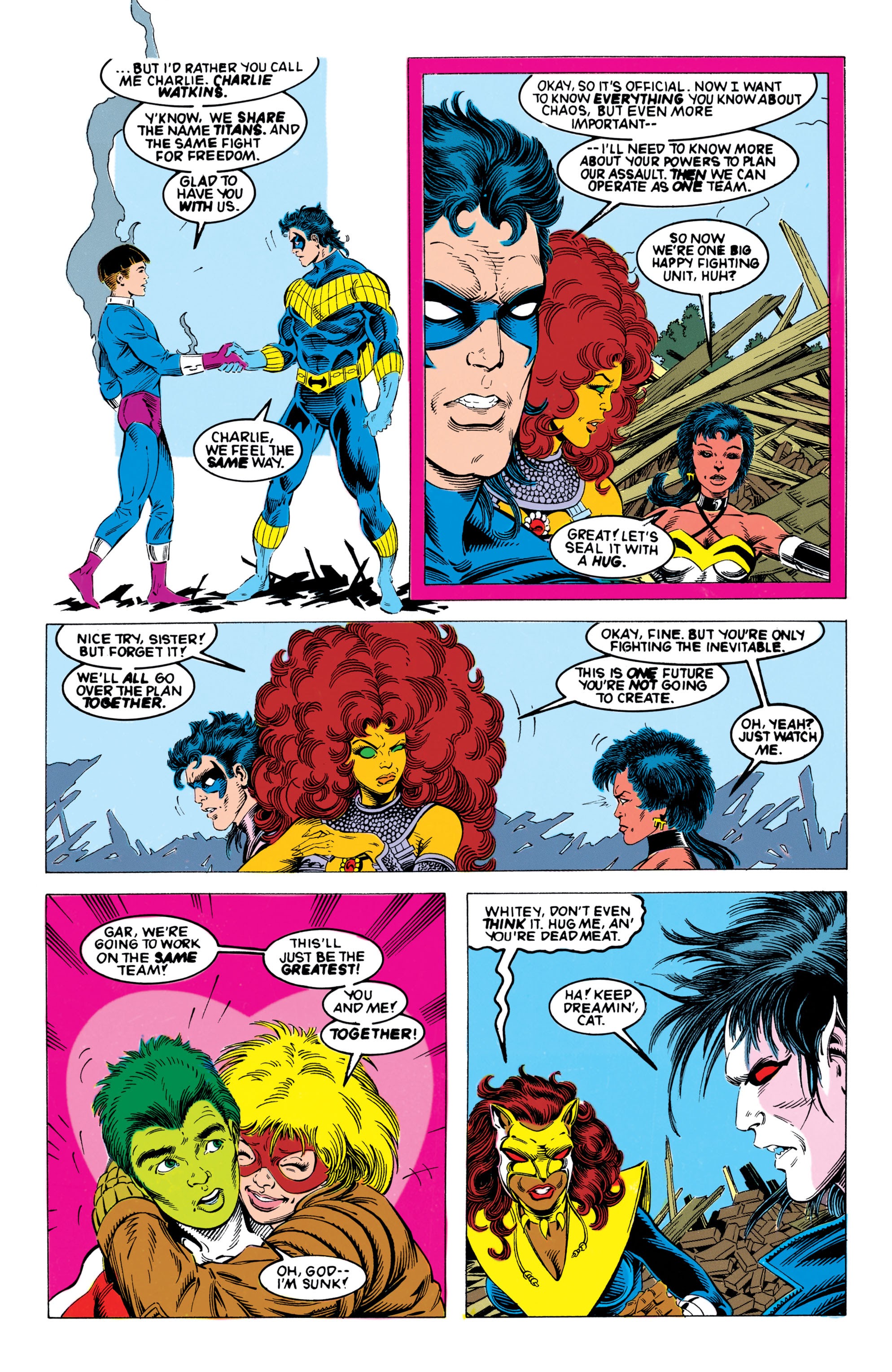 Read online The New Titans (1988) comic -  Issue #92 - 15