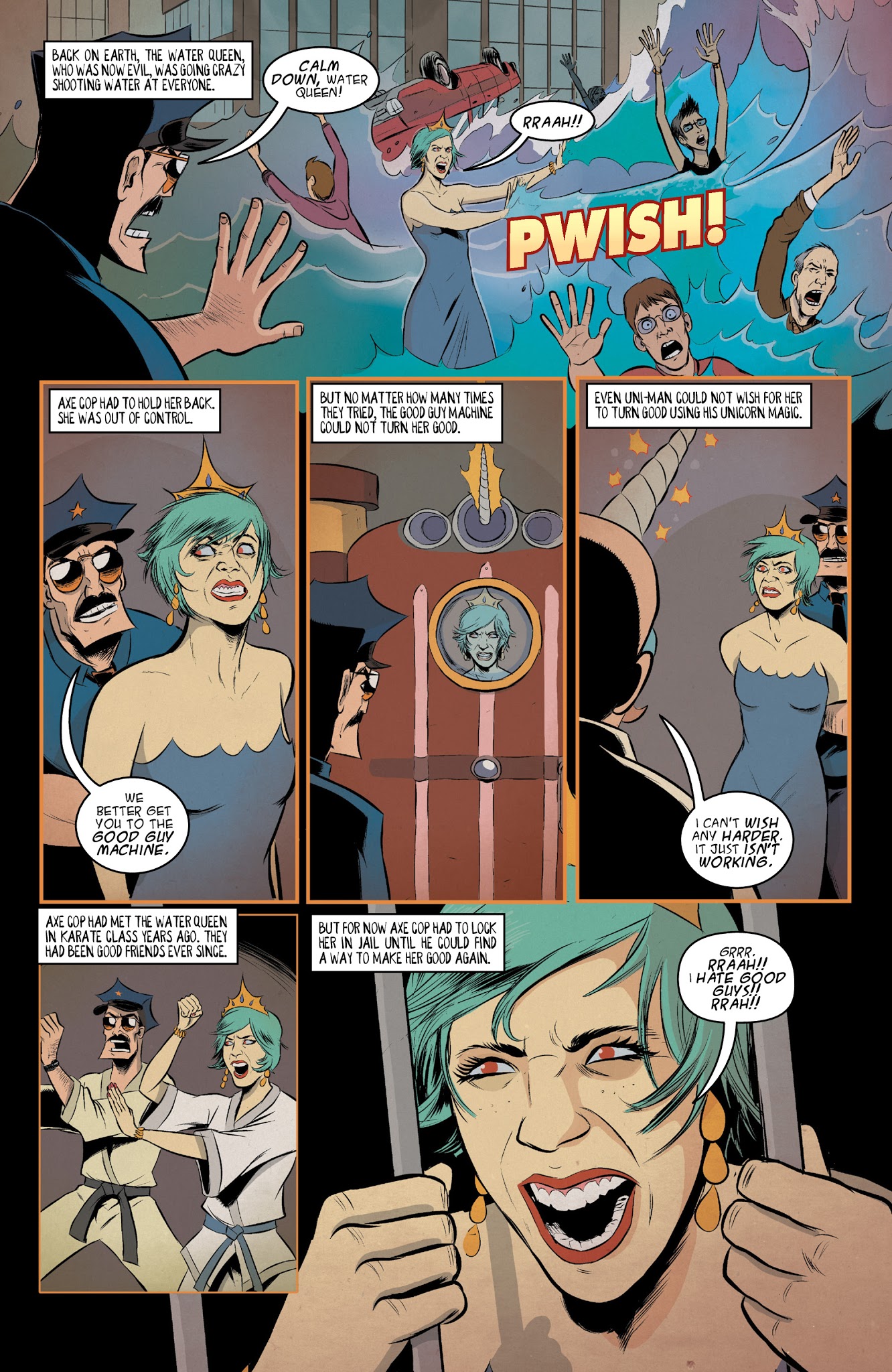 Read online Axe Cop comic -  Issue # TPB 4 - 56