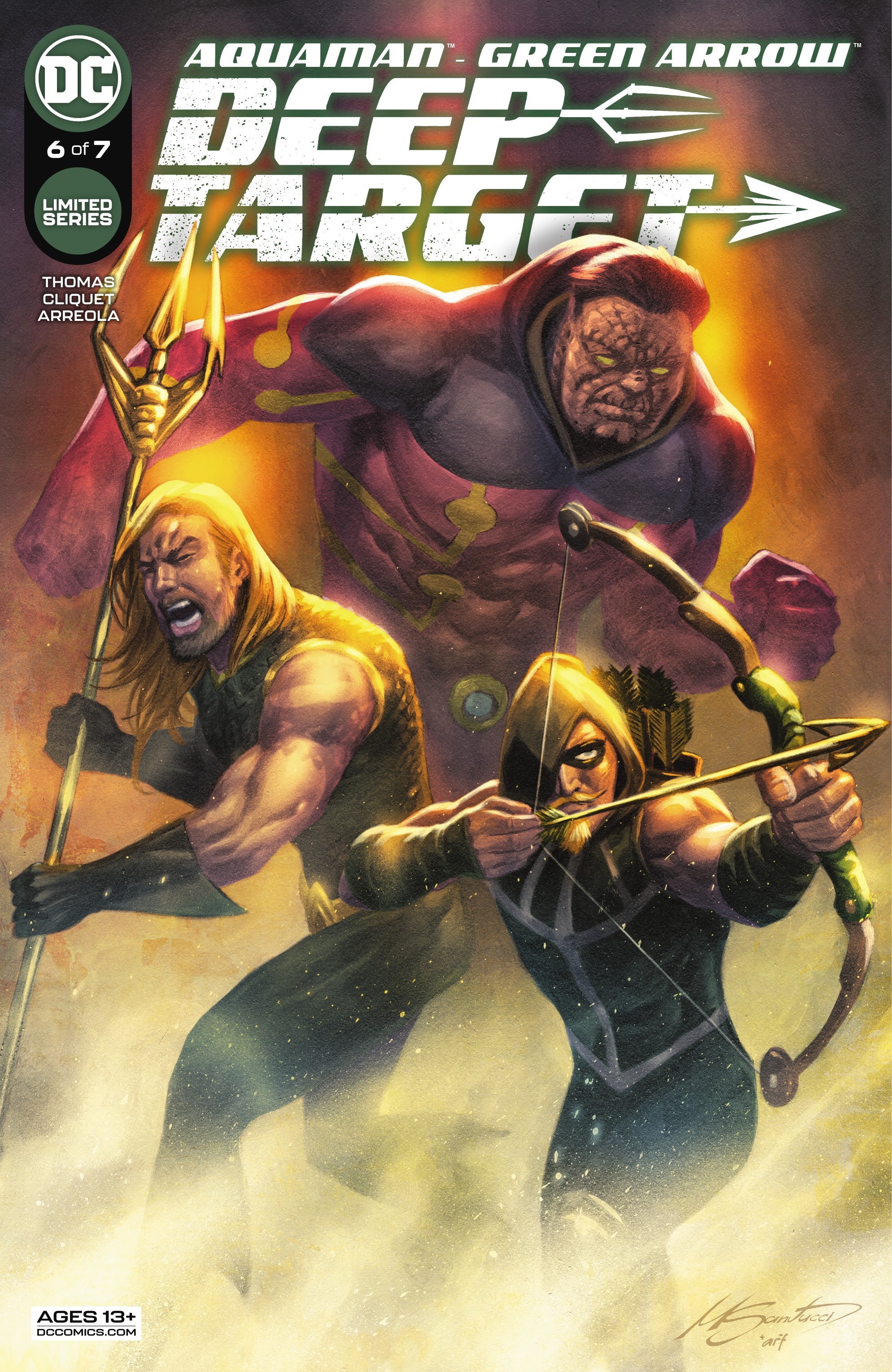 Read online Aquaman/Green Arrow - Deep Target comic -  Issue #6 - 1