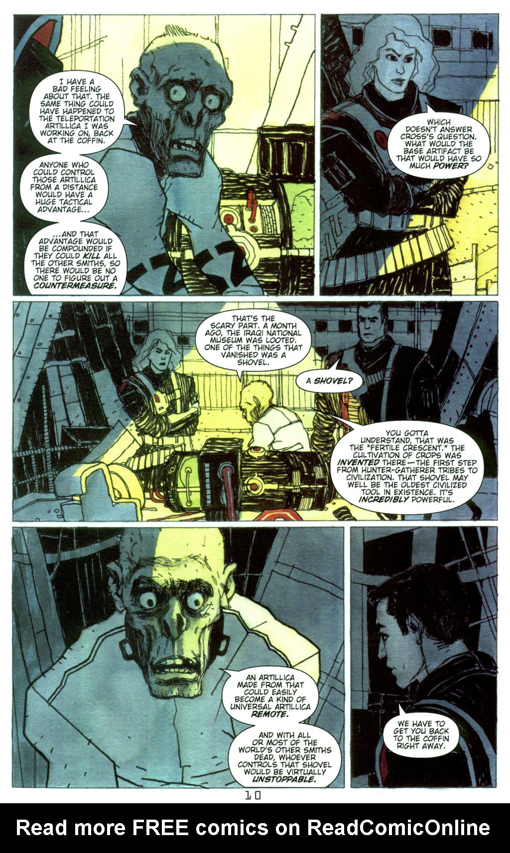 Read online CVO: Covert Vampiric Operations - Artifact comic -  Issue #3 - 12