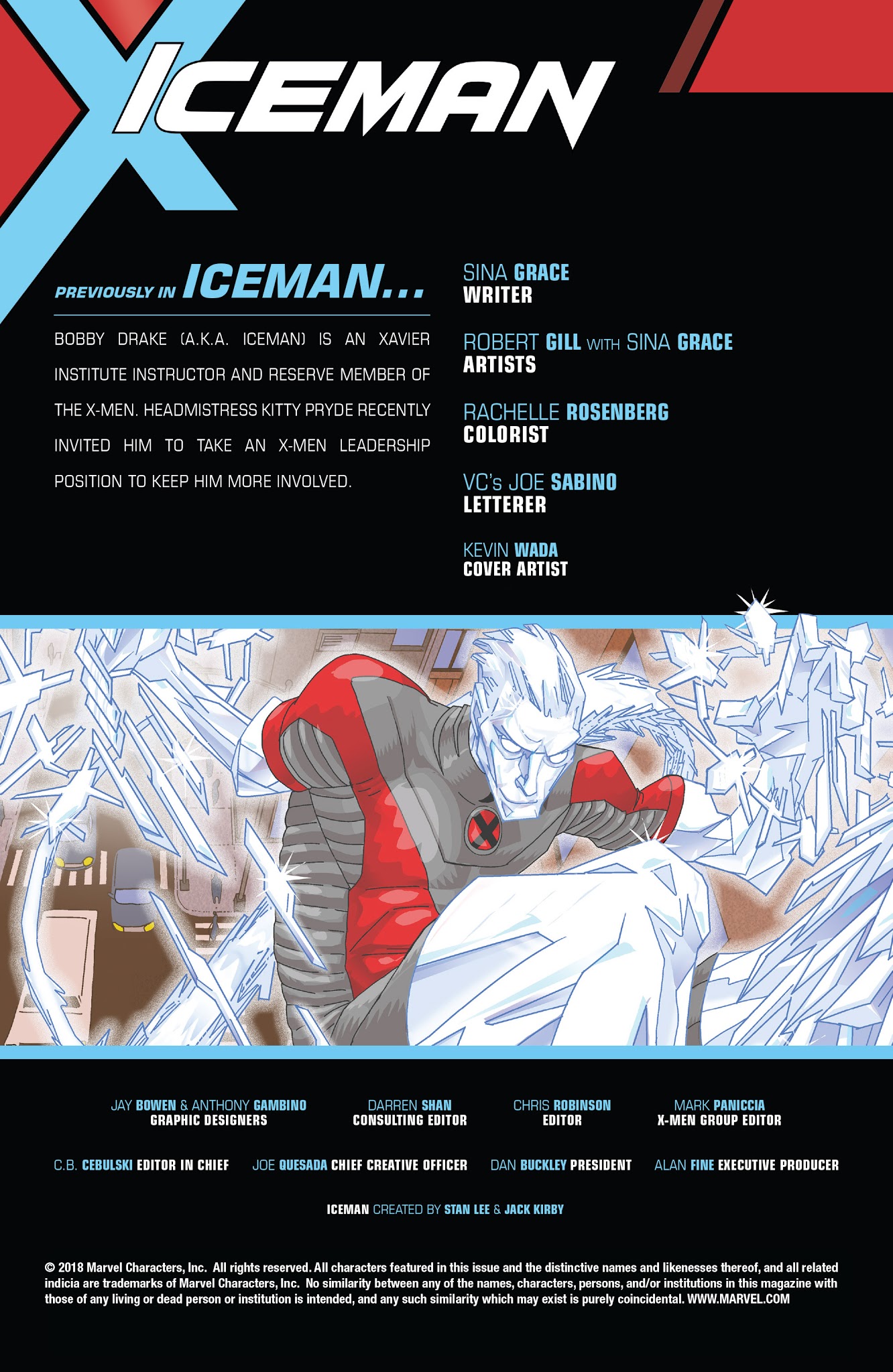 Read online Iceman (2017) comic -  Issue #11 - 2