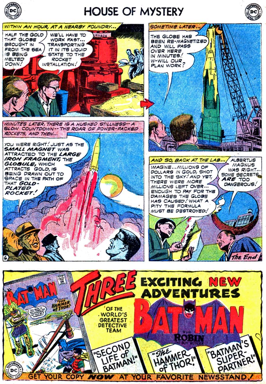 Read online House of Mystery (1951) comic -  Issue #92 - 8