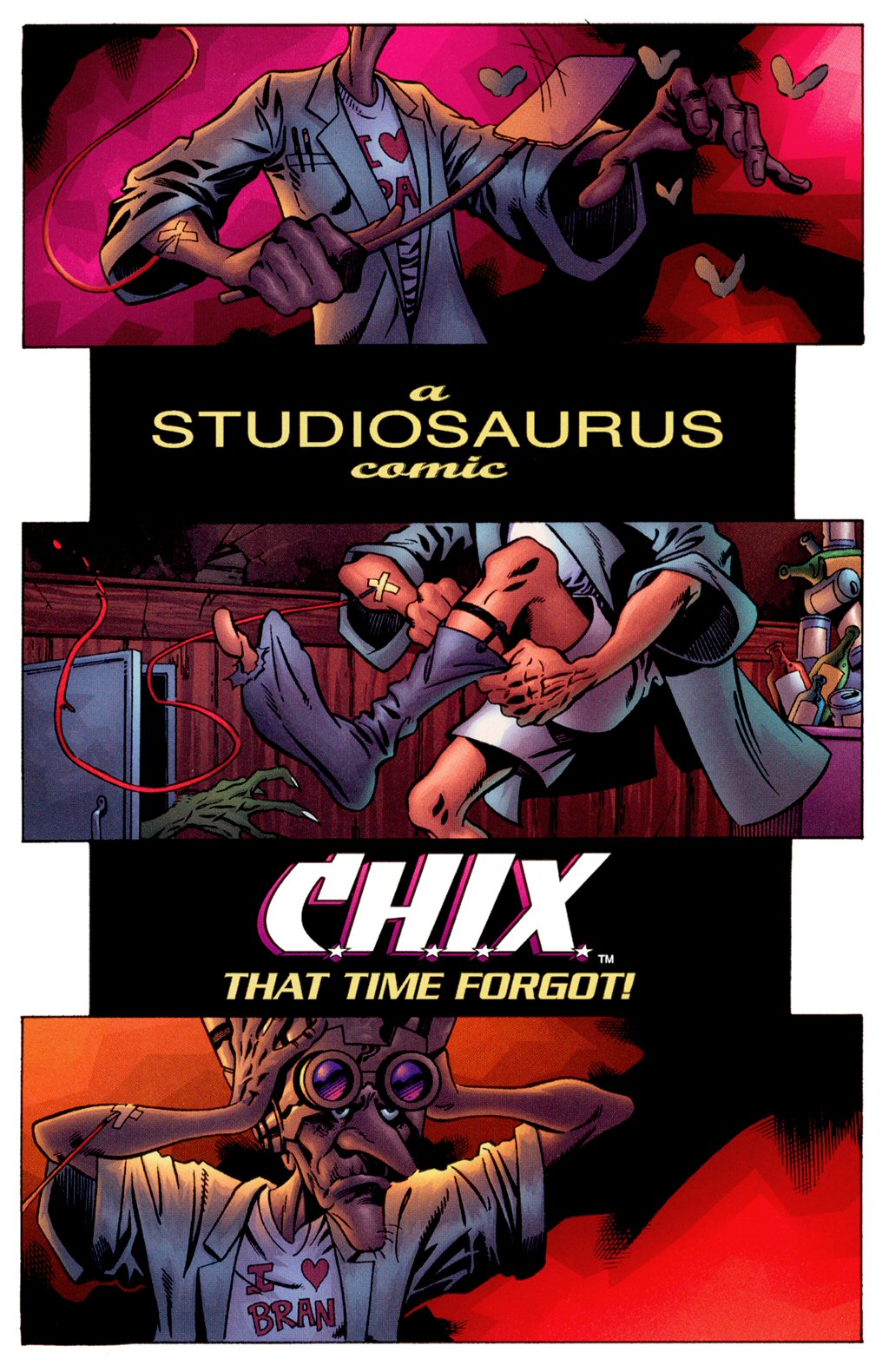 Read online C.H.I.X. That Time Forgot comic -  Issue # Full - 9