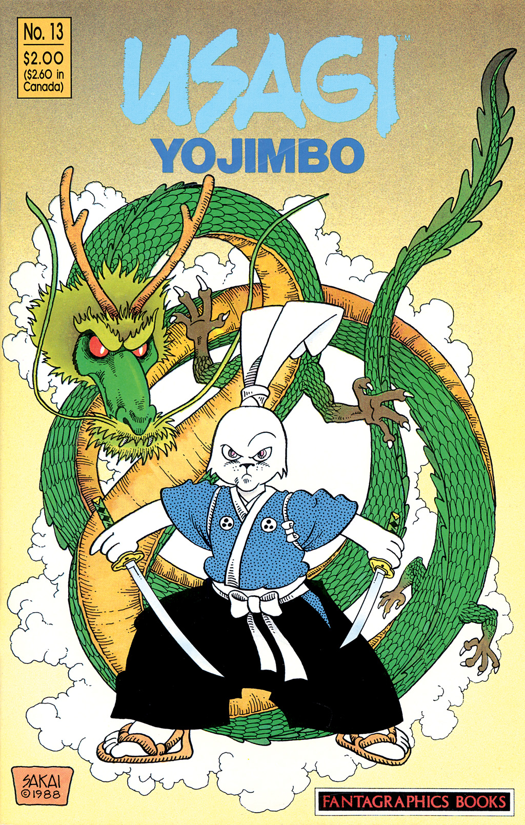 Read online Usagi Yojimbo (1987) comic -  Issue #13 - 1