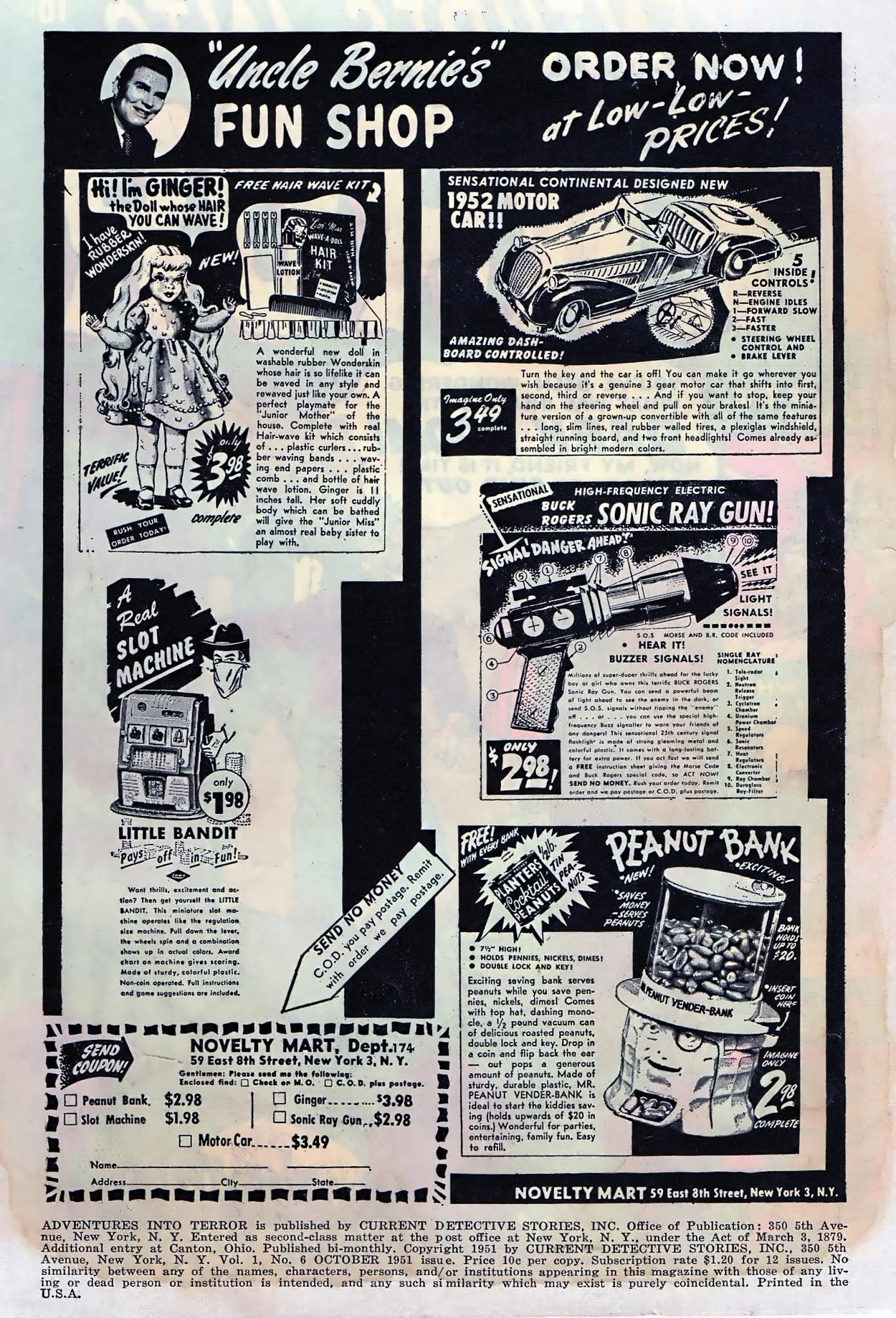 Read online Adventures into Terror comic -  Issue #6 - 2