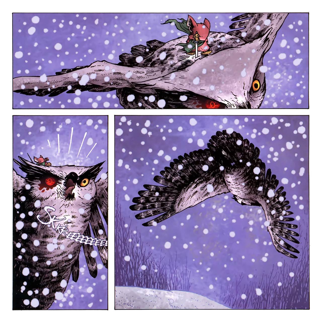 Read online Mouse Guard: Winter 1152 comic -  Issue #5 - 11