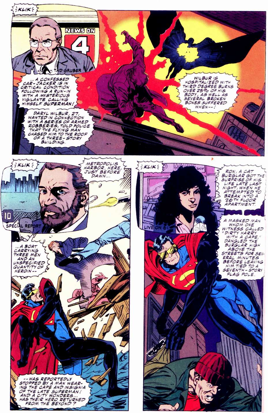 Read online Superman: The Return of Superman (1993) comic -  Issue # TPB (Part 1) - 36