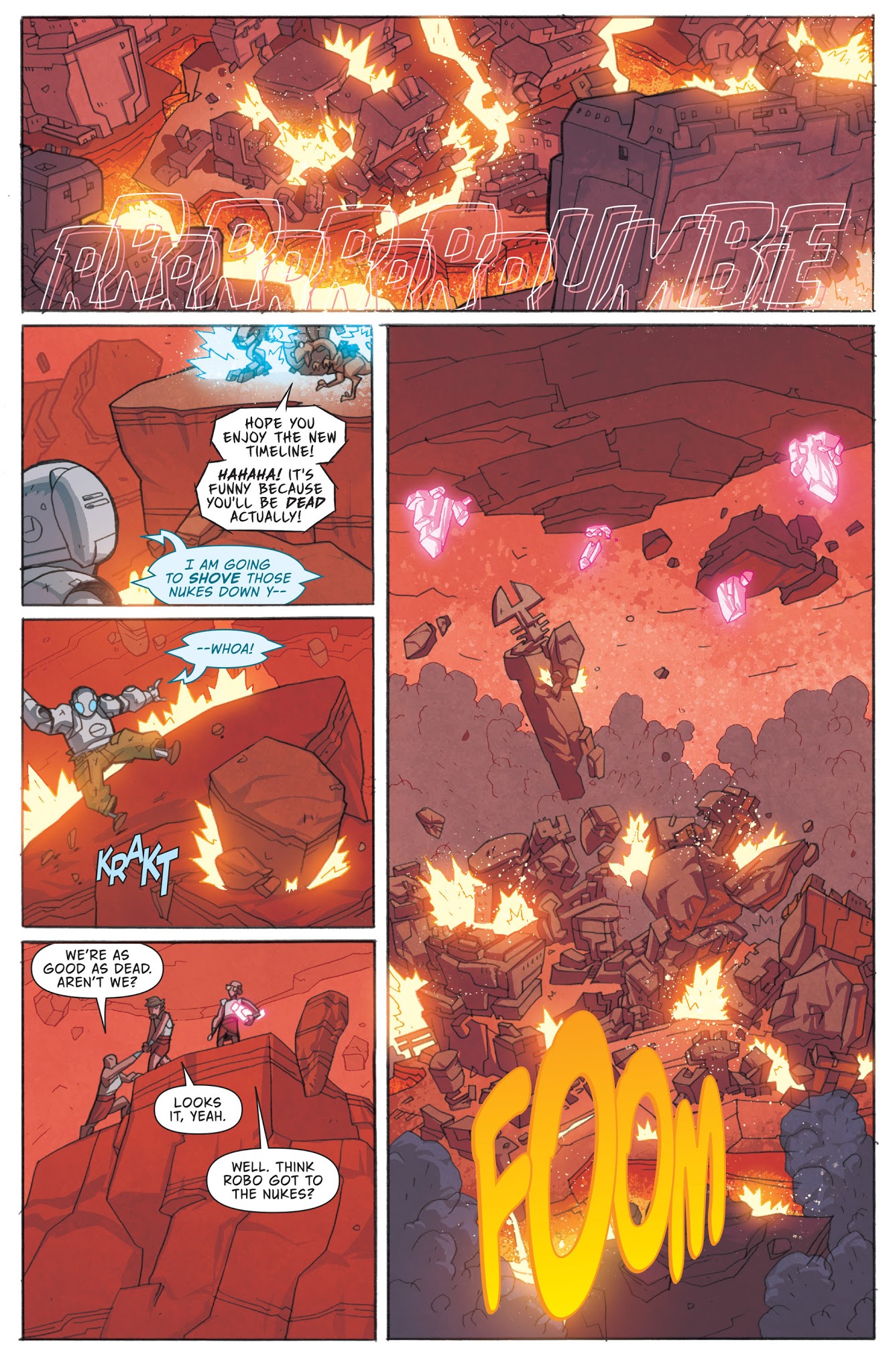 Read online Atomic Robo and the Savage Sword of Dr. Dinosaur comic -  Issue #5 - 12
