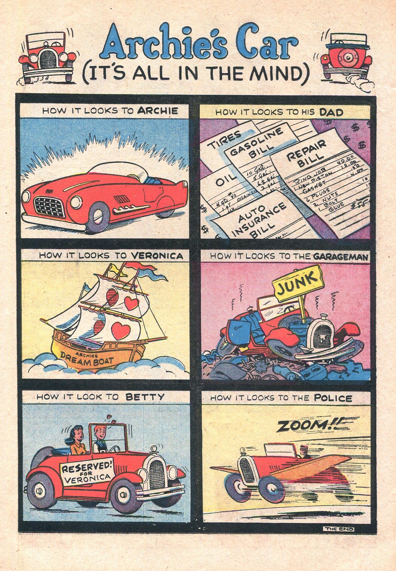 Read online Archie's Joke Book Magazine comic -  Issue #20 - 11