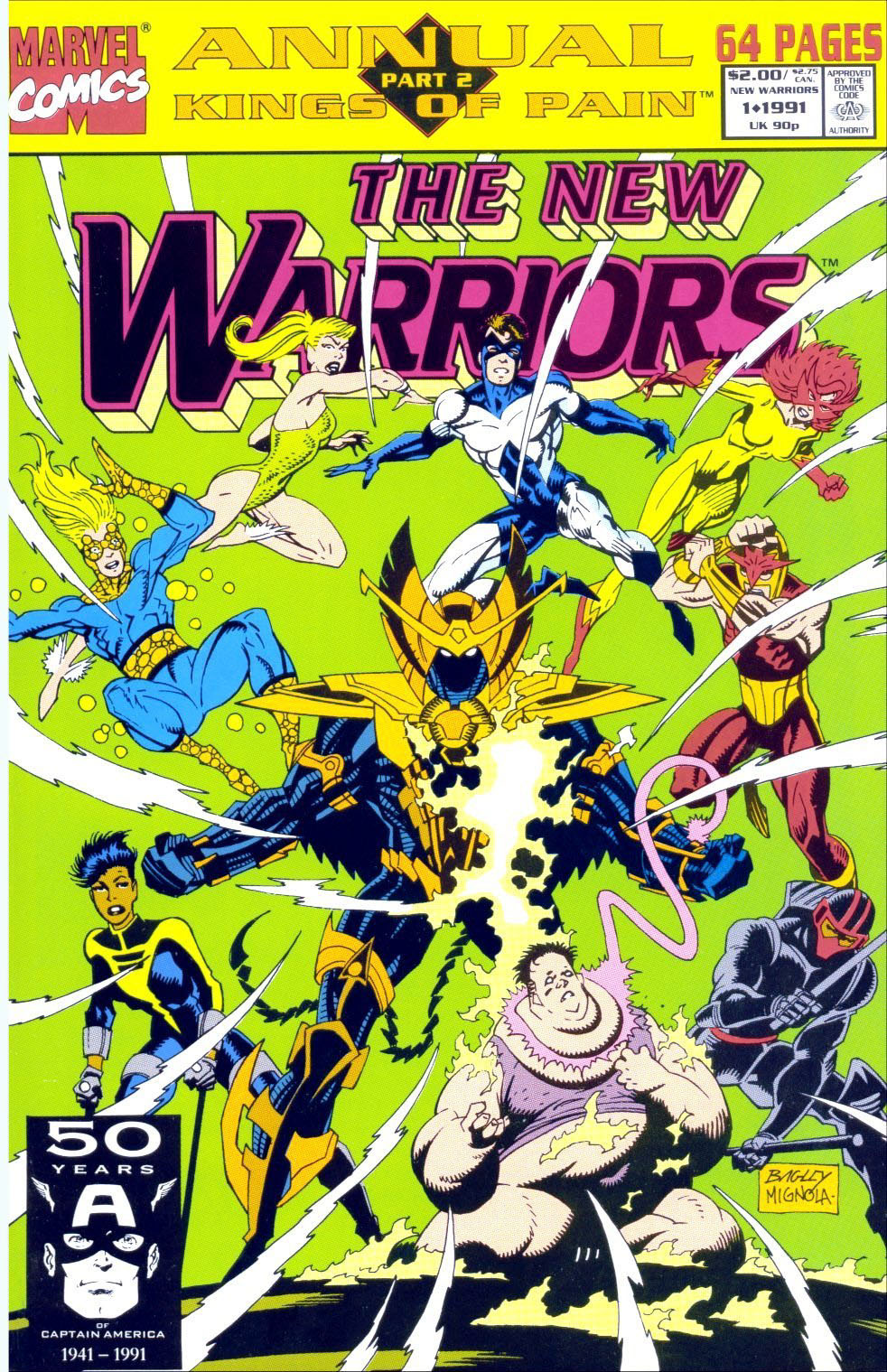 The New Warriors _Annual 1 #1 - English 1