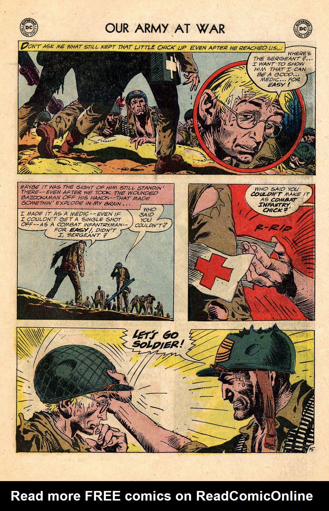 Read online Our Army at War (1952) comic -  Issue #156 - 19