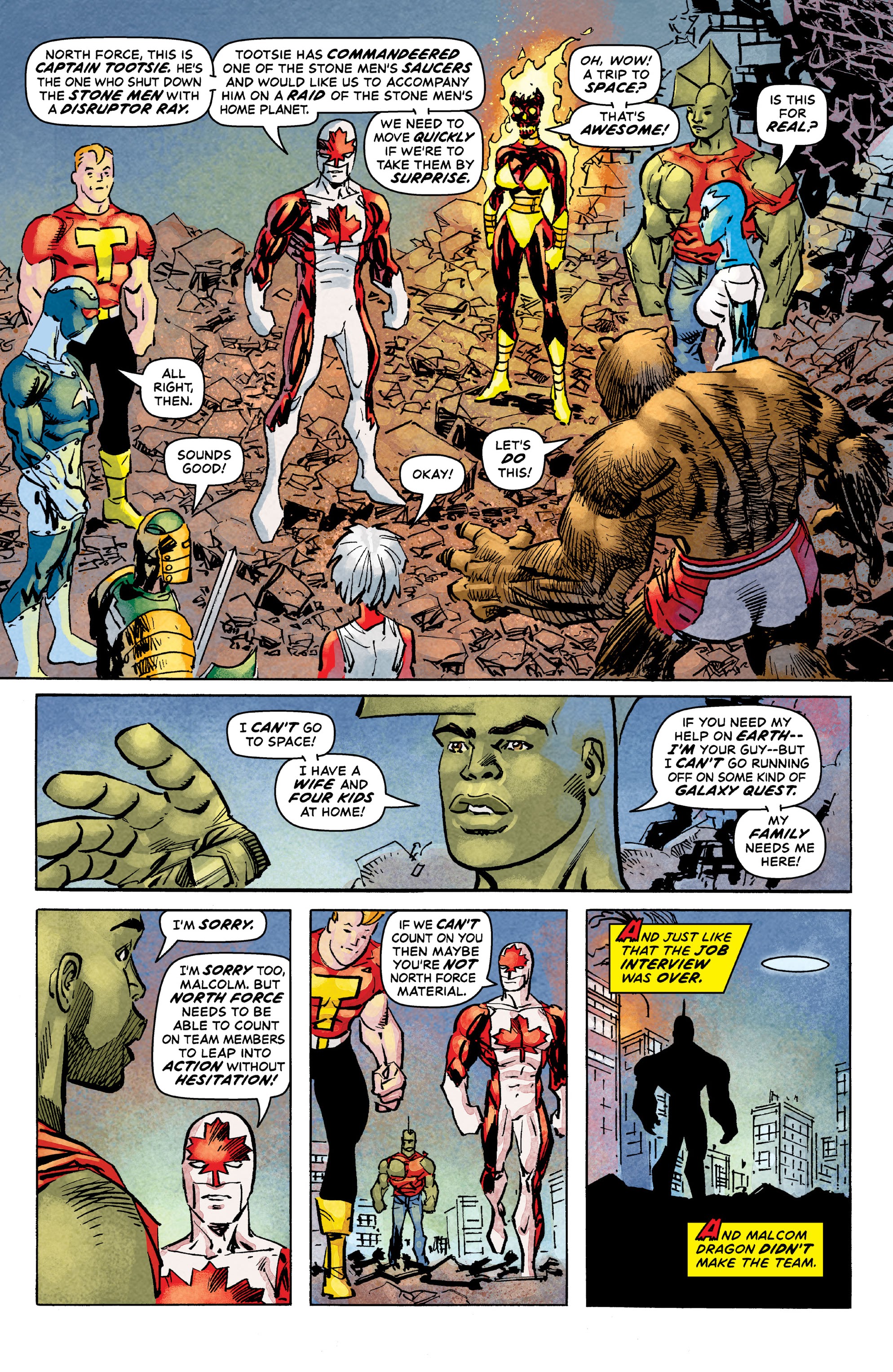 Read online North Force comic -  Issue #0 - 20