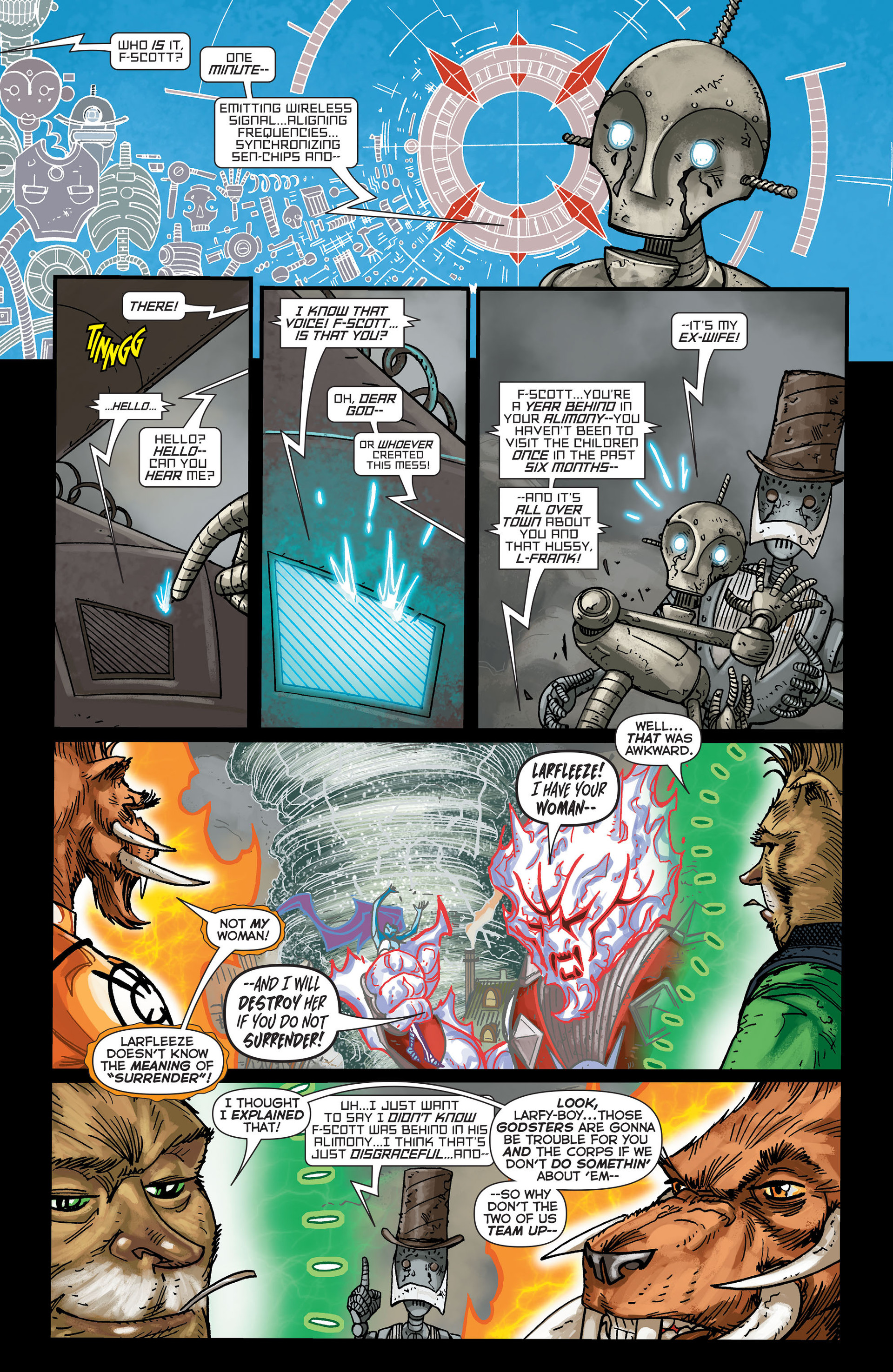 Read online Larfleeze comic -  Issue #11 - 19