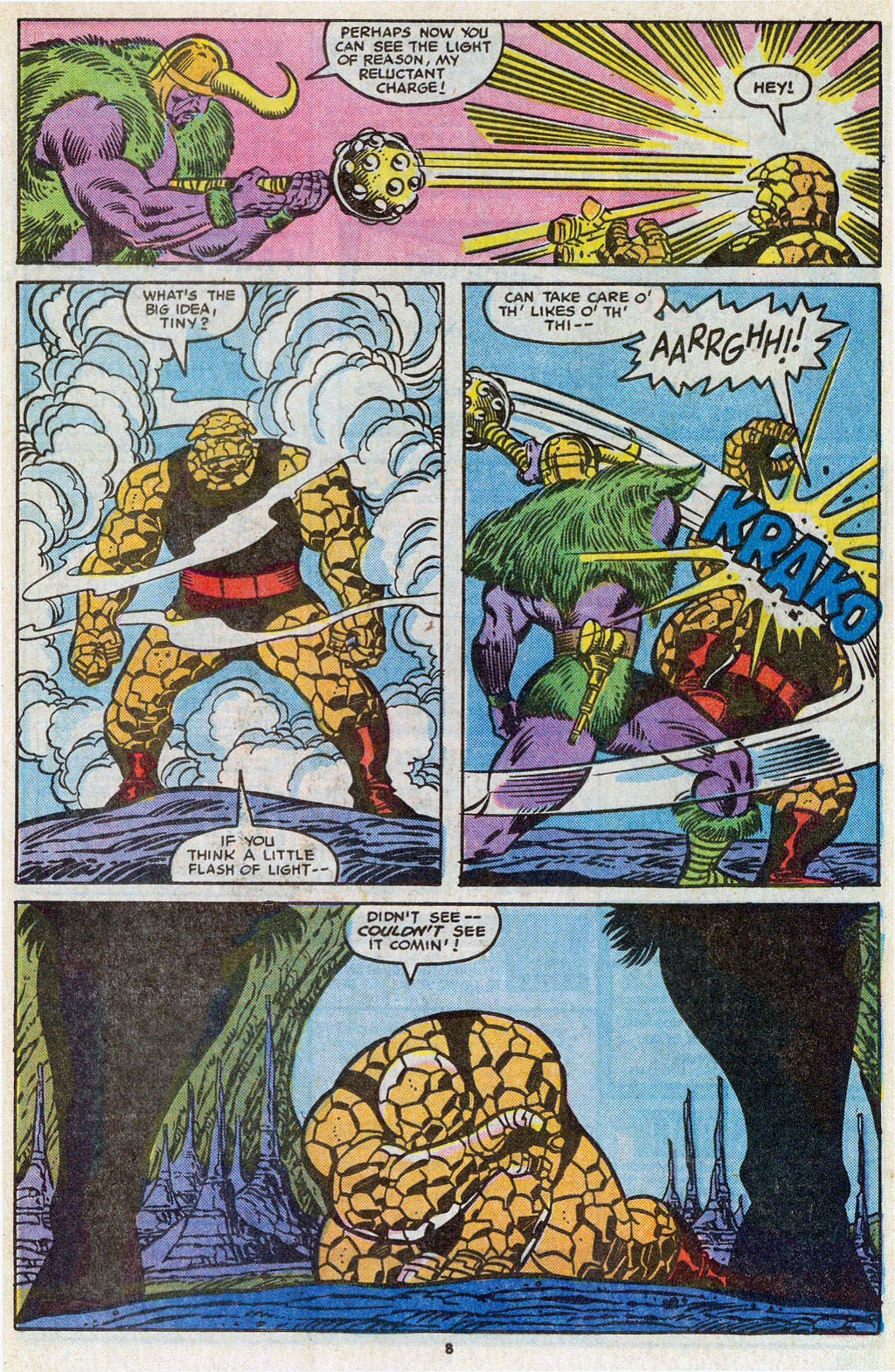 Read online The Thing comic -  Issue #17 - 9