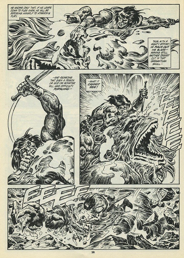 Read online The Savage Sword Of Conan comic -  Issue #198 - 40