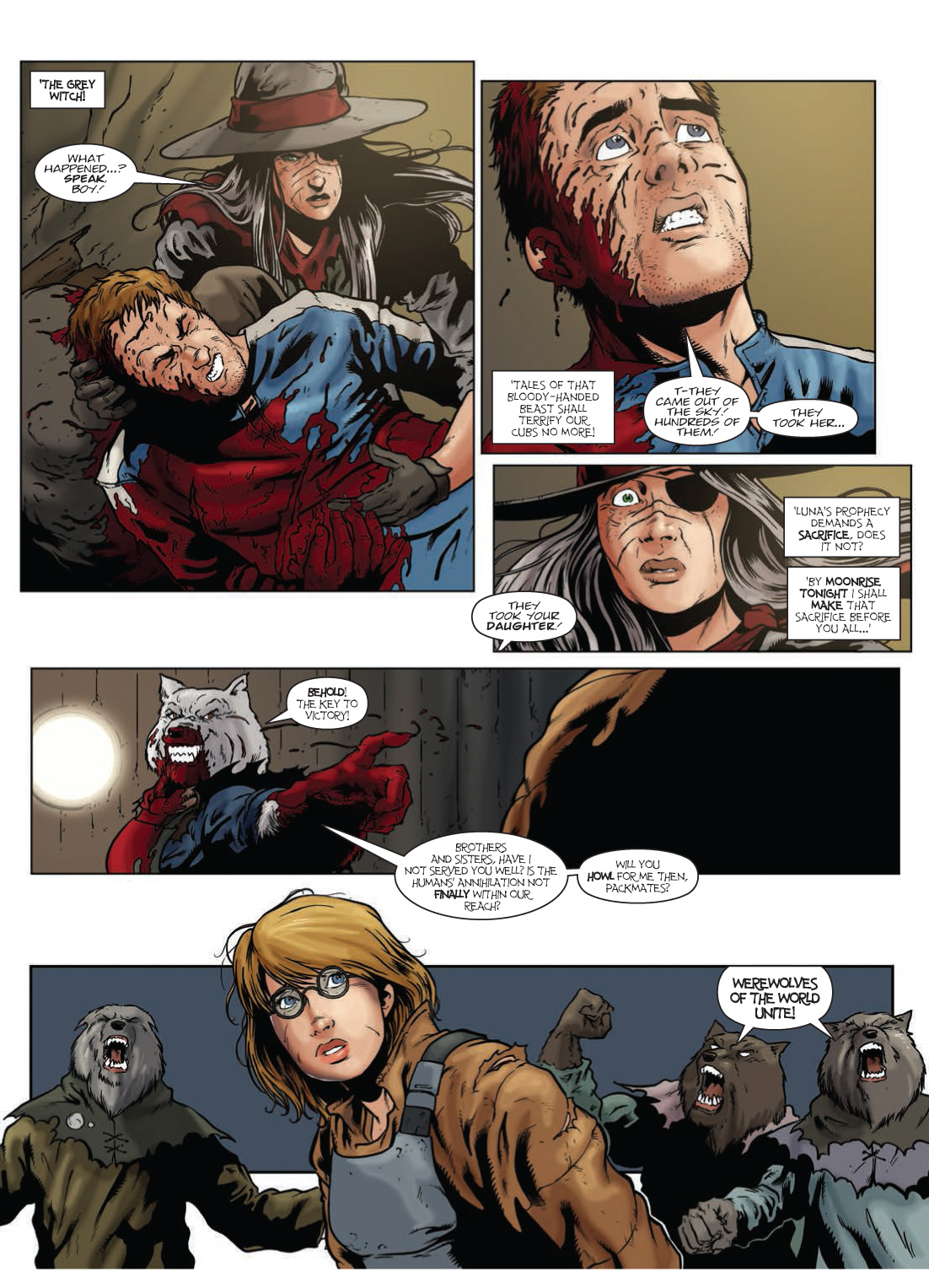 Read online Age of the Wolf comic -  Issue # TPB - 110