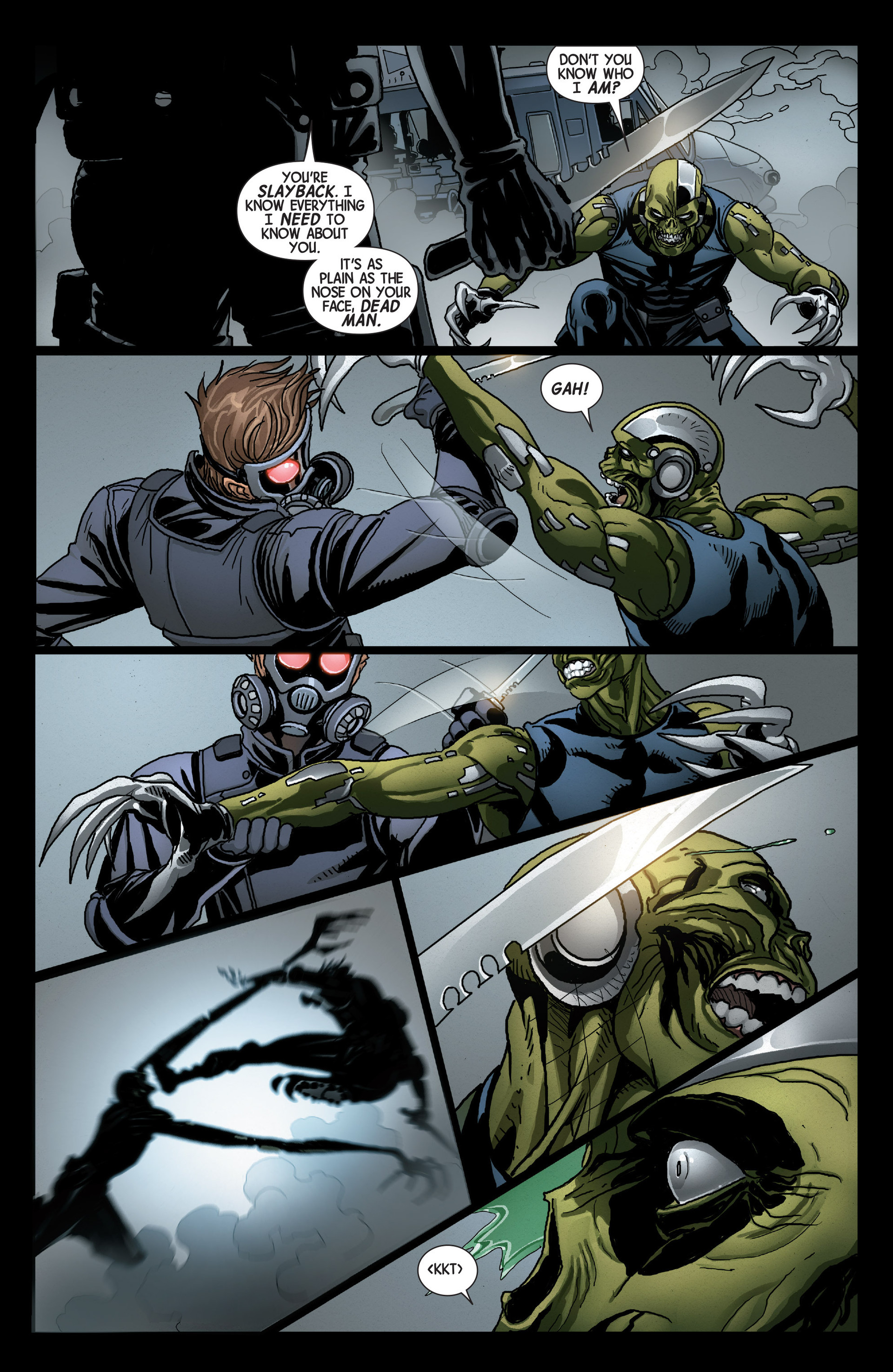 Read online Death of Wolverine: The Weapon X Program comic -  Issue #1 - 17