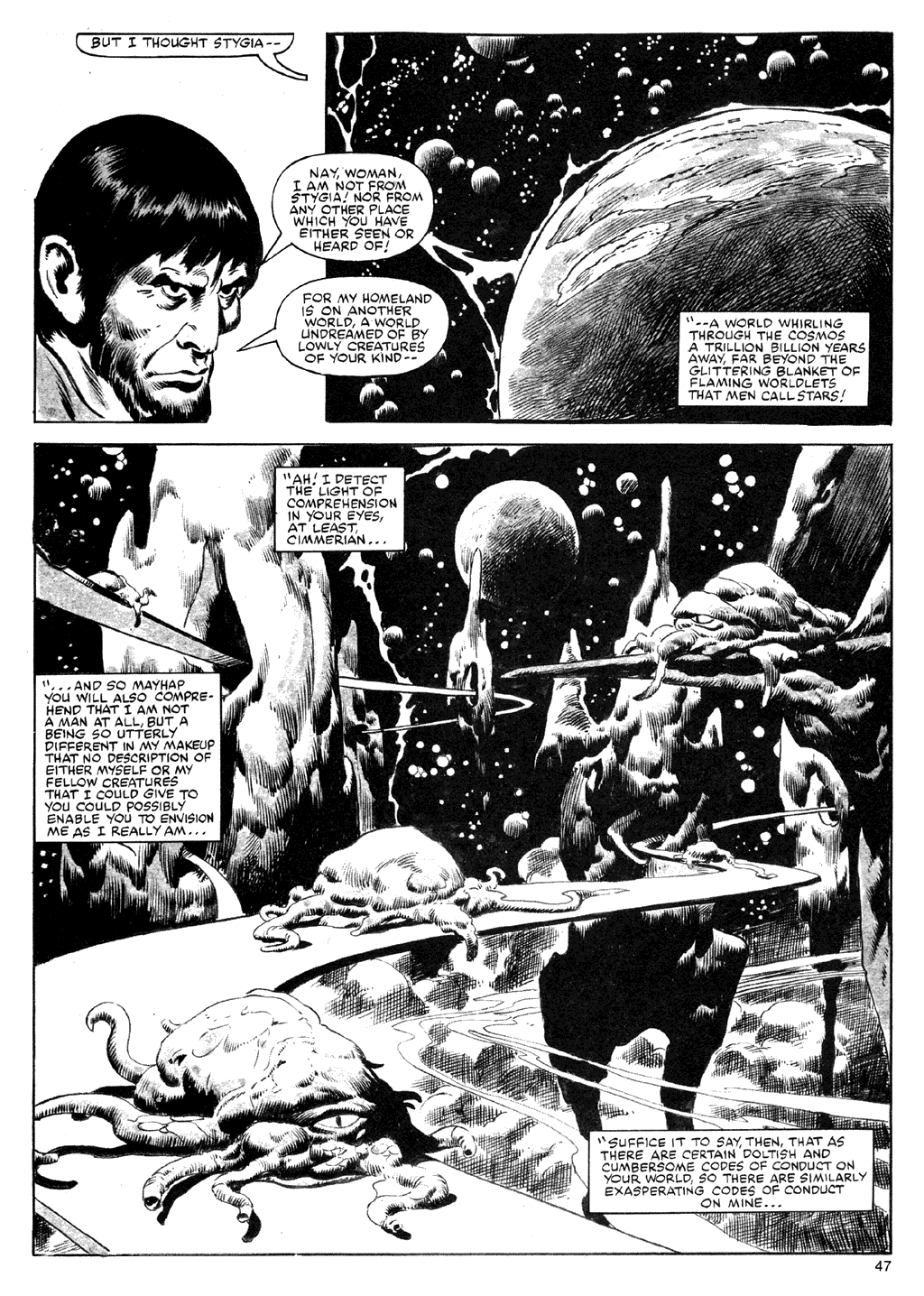 The Savage Sword Of Conan issue 73 - Page 47
