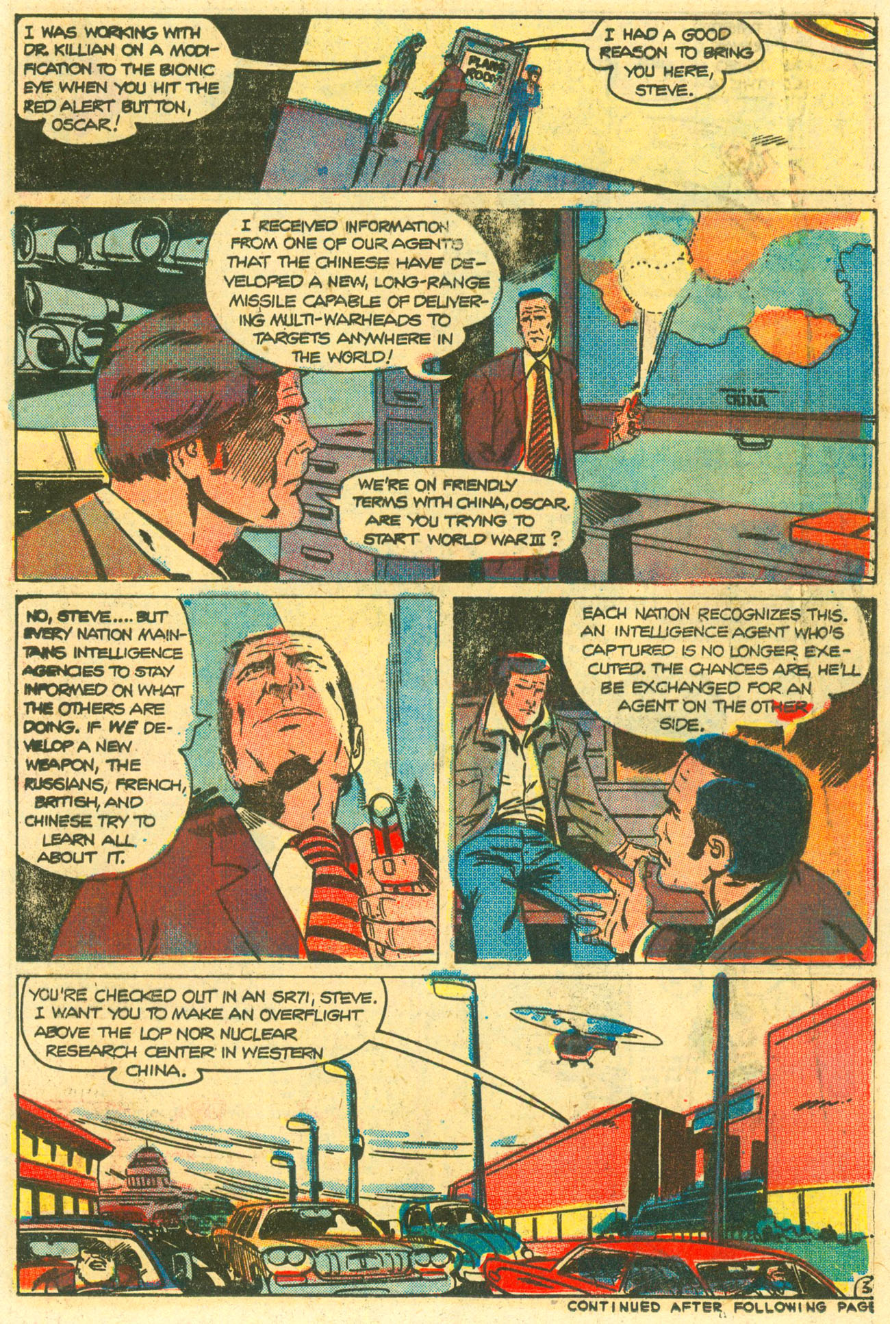 Read online The Six Million Dollar Man [comic] comic -  Issue #1 - 13