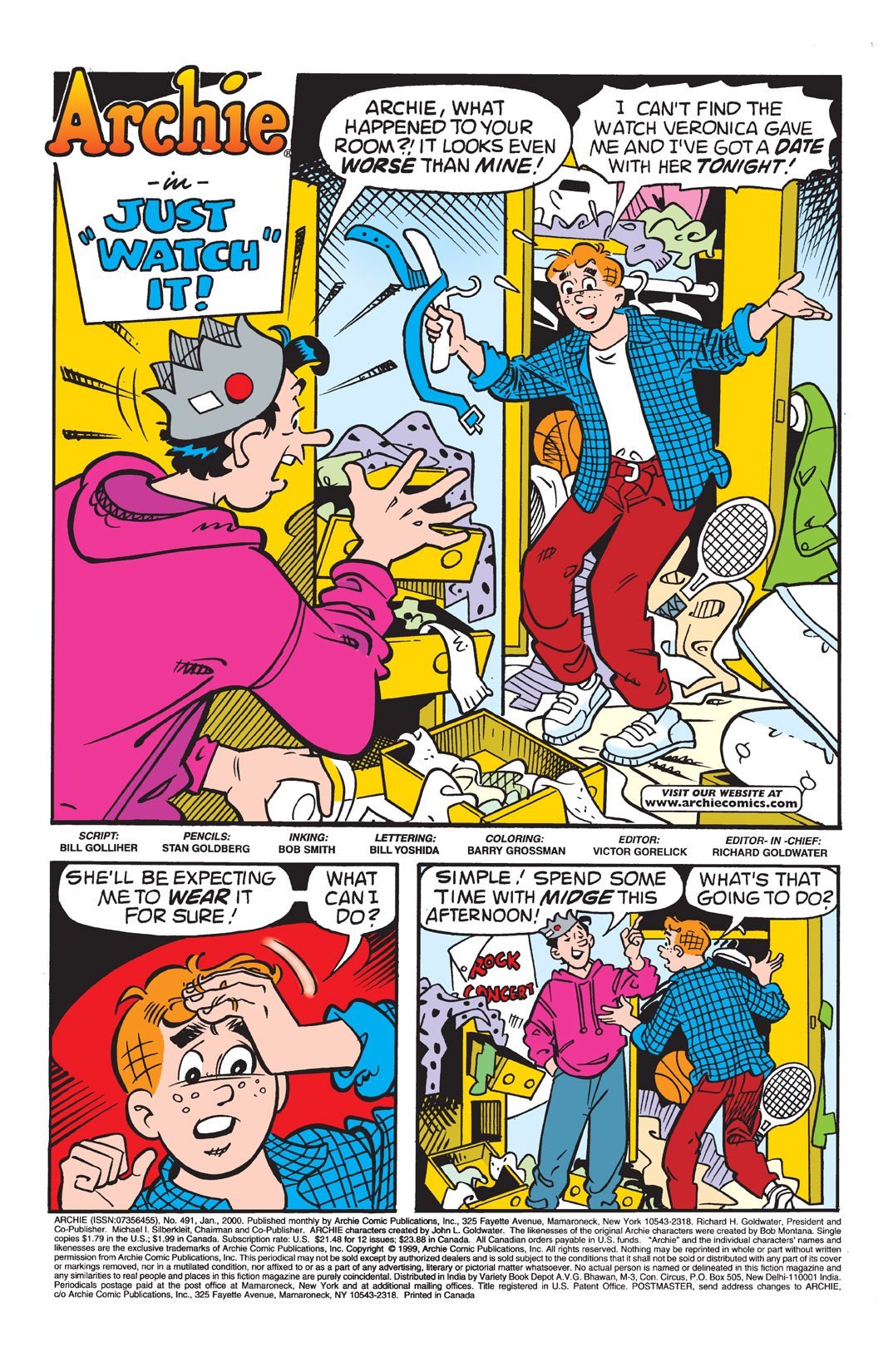 Read online Archie (1960) comic -  Issue #491 - 2