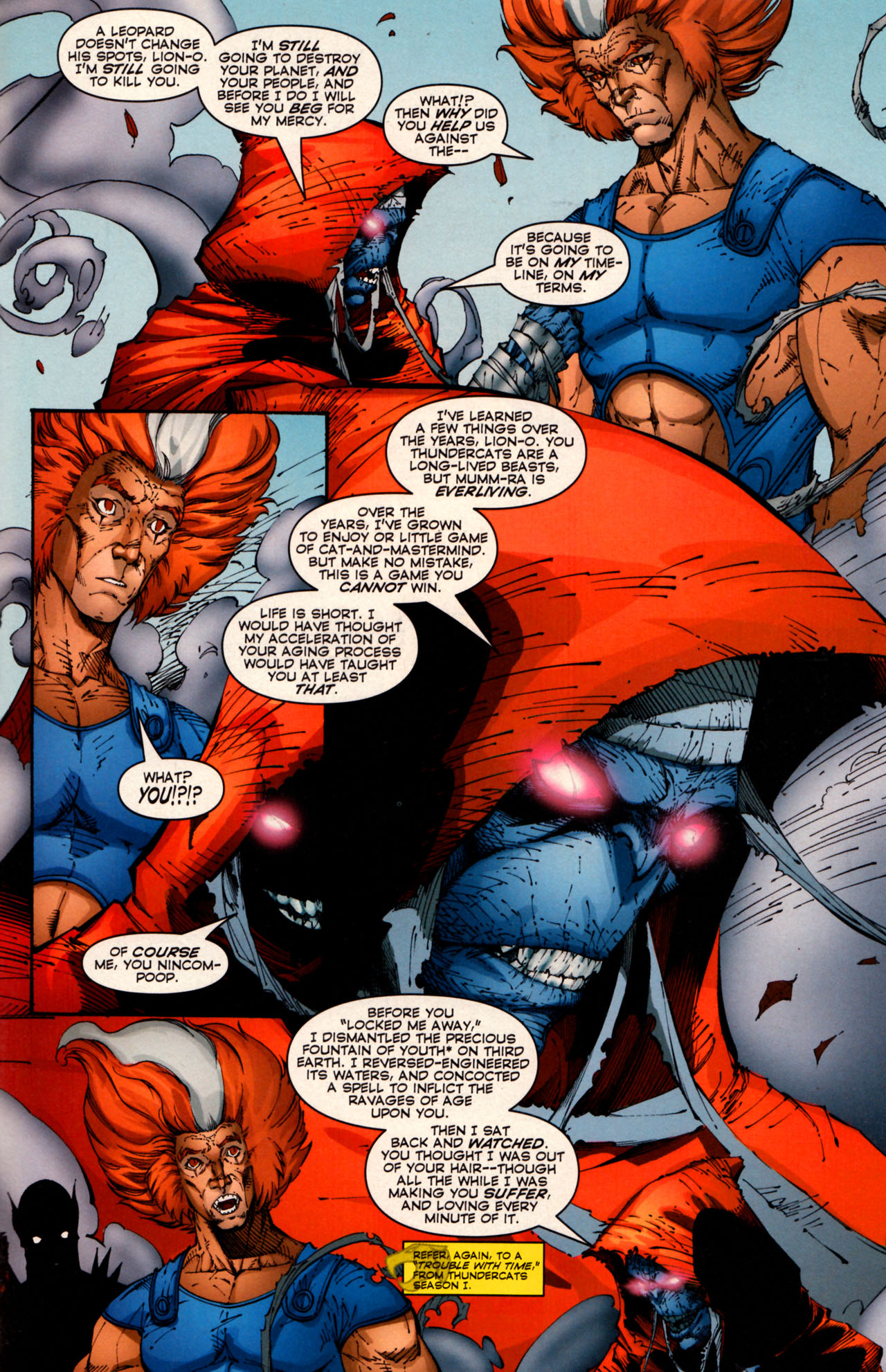 Read online ThunderCats: Dogs of War comic -  Issue #5 - 23