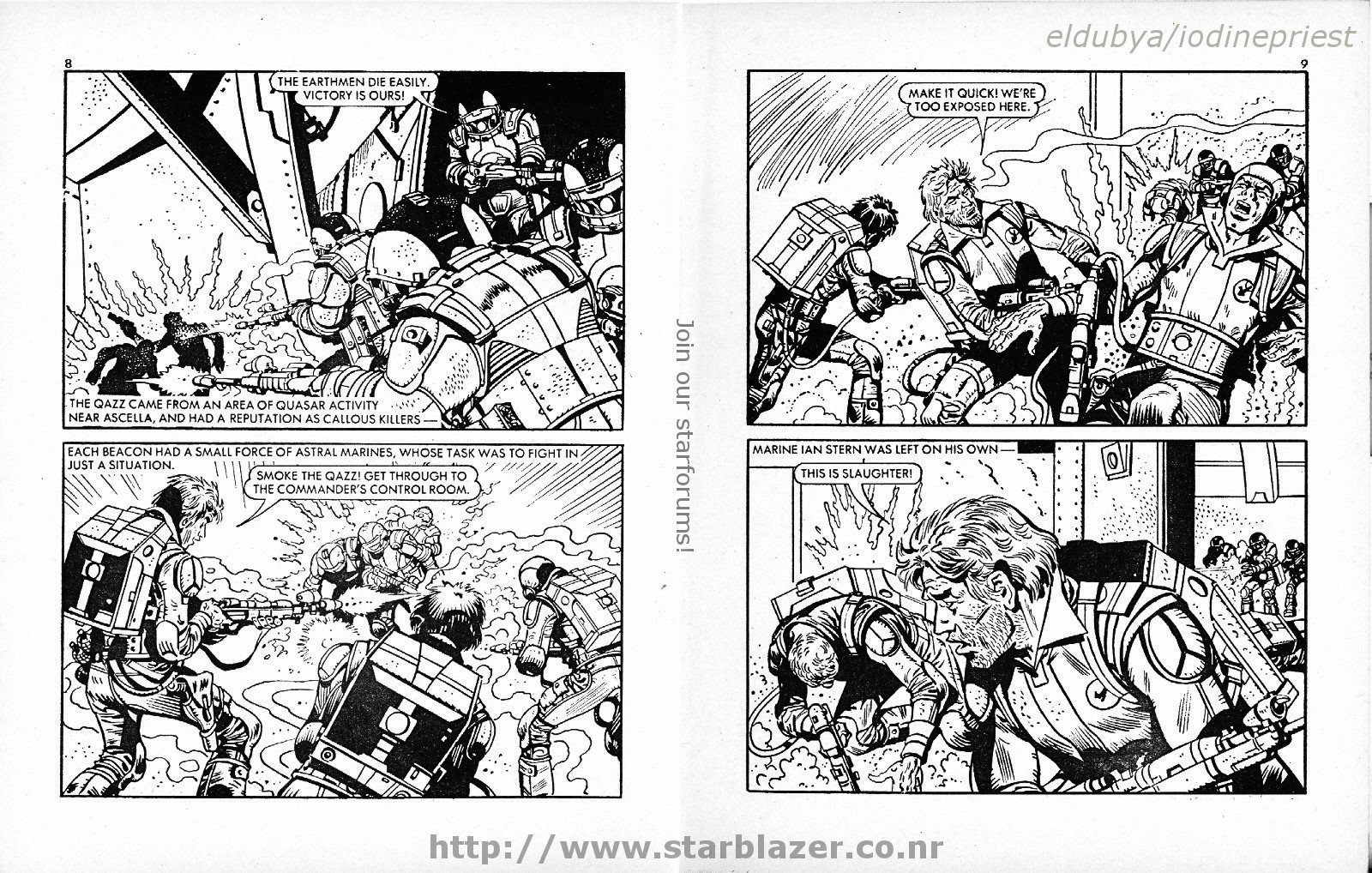 Read online Starblazer comic -  Issue #104 - 6