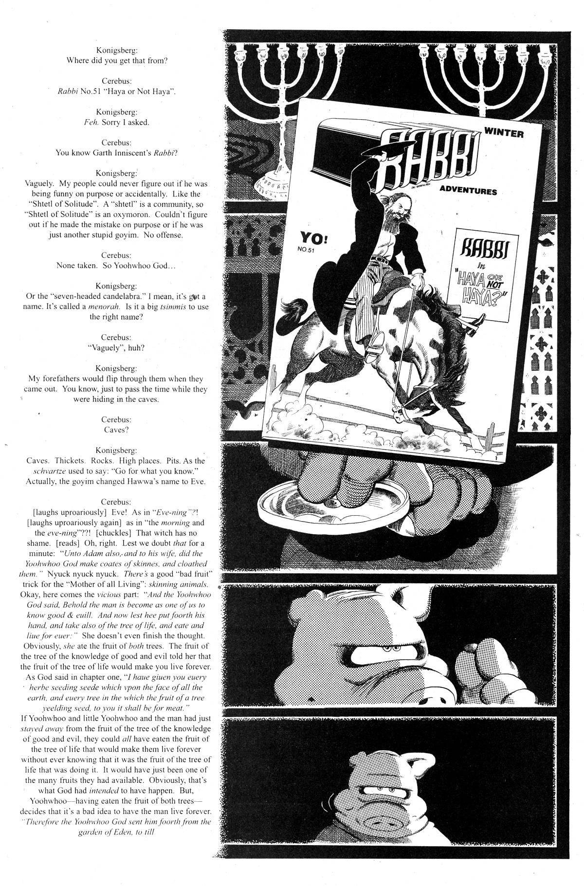 Read online Cerebus comic -  Issue #281 - 12