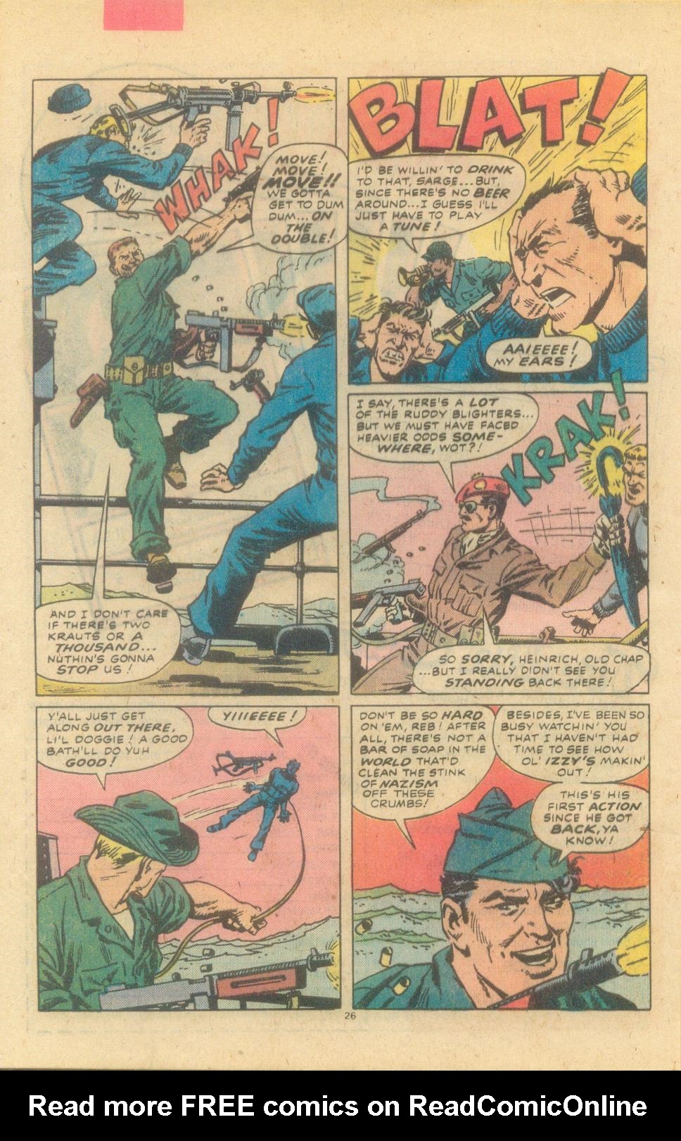 Read online Sgt. Fury comic -  Issue #155 - 28