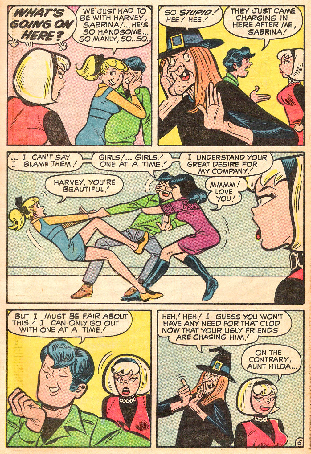 Read online Archie's TV Laugh-Out comic -  Issue #6 - 7