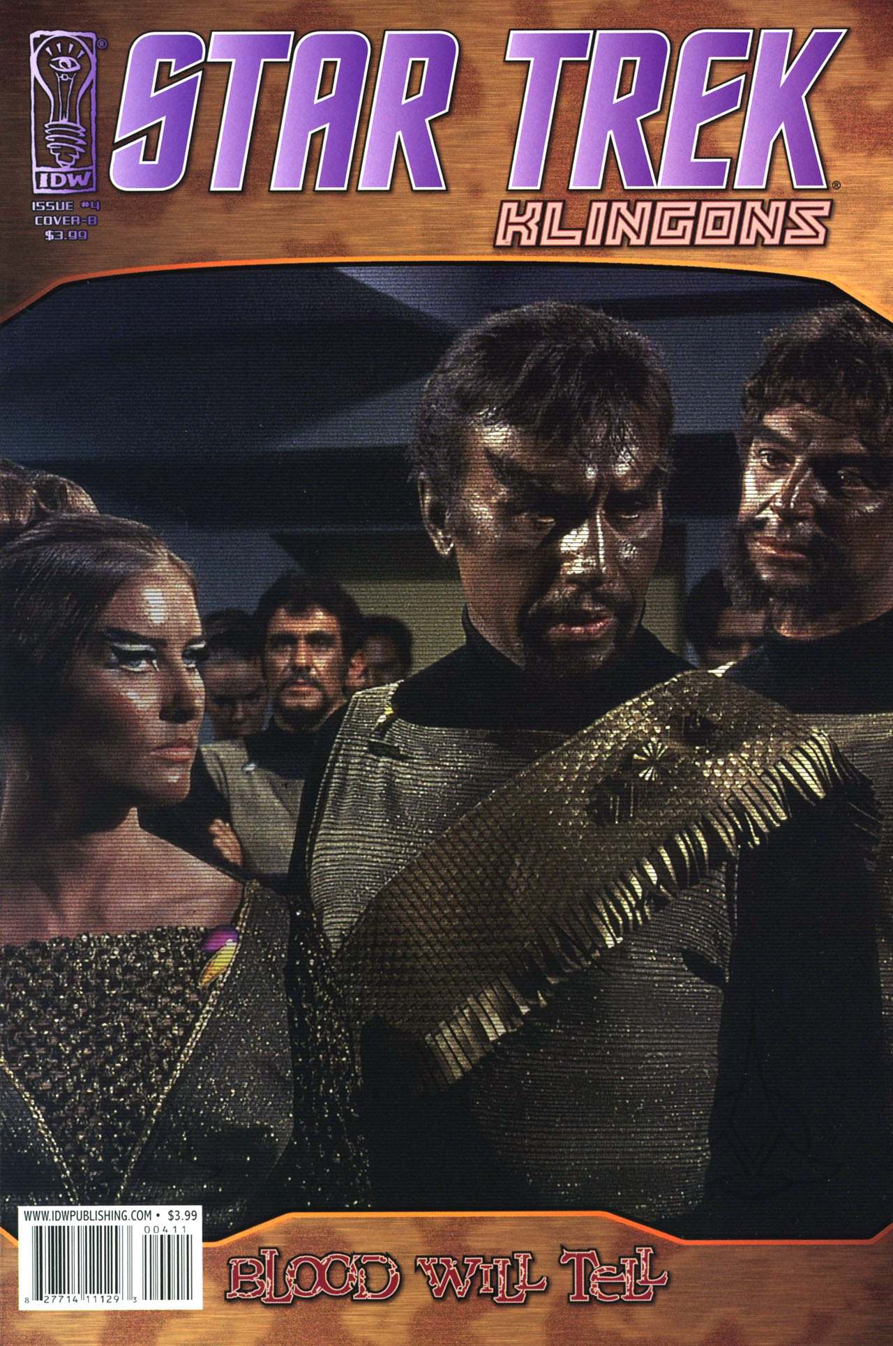 Read online Star Trek: Klingons: Blood Will Tell comic -  Issue #4 - 1