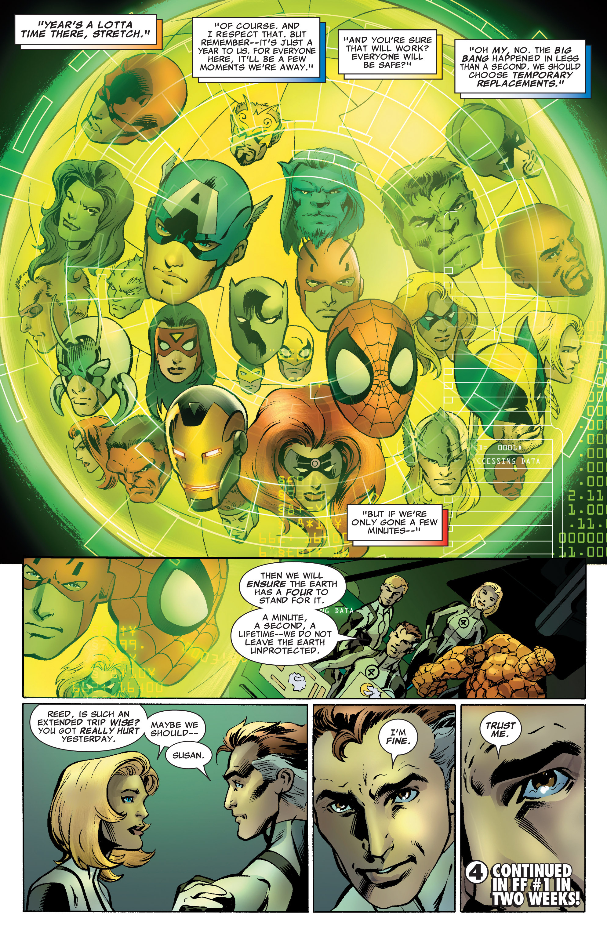 Read online Fantastic Four (2013) comic -  Issue #1 - 21