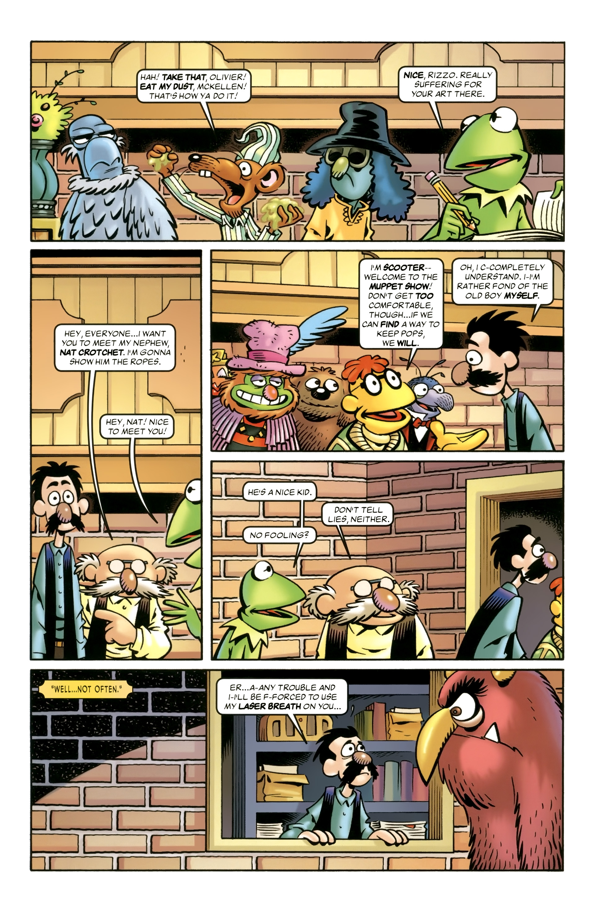 Read online Muppets comic -  Issue #3 - 7