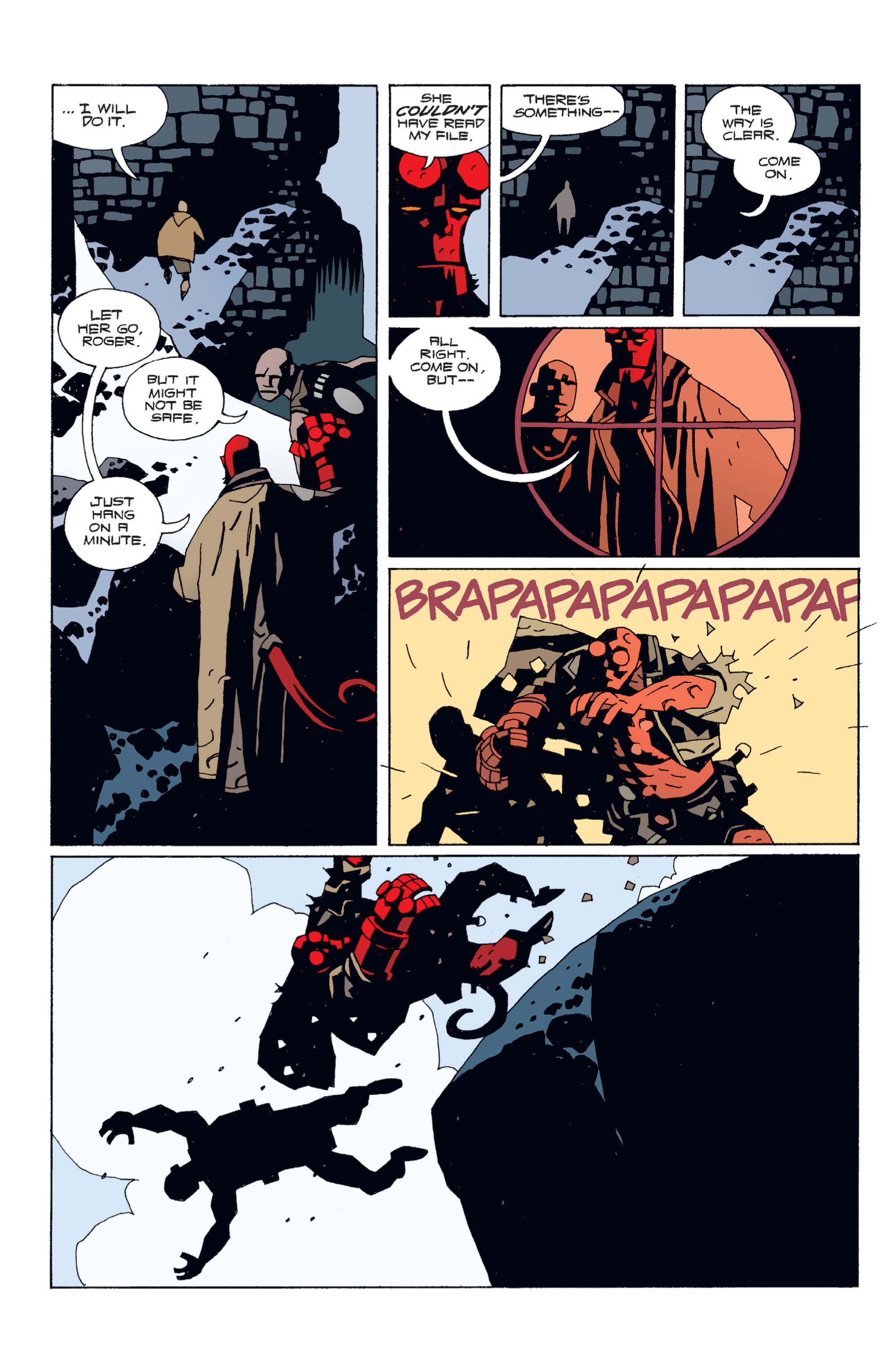Read online Hellboy comic -  Issue #5 - 33