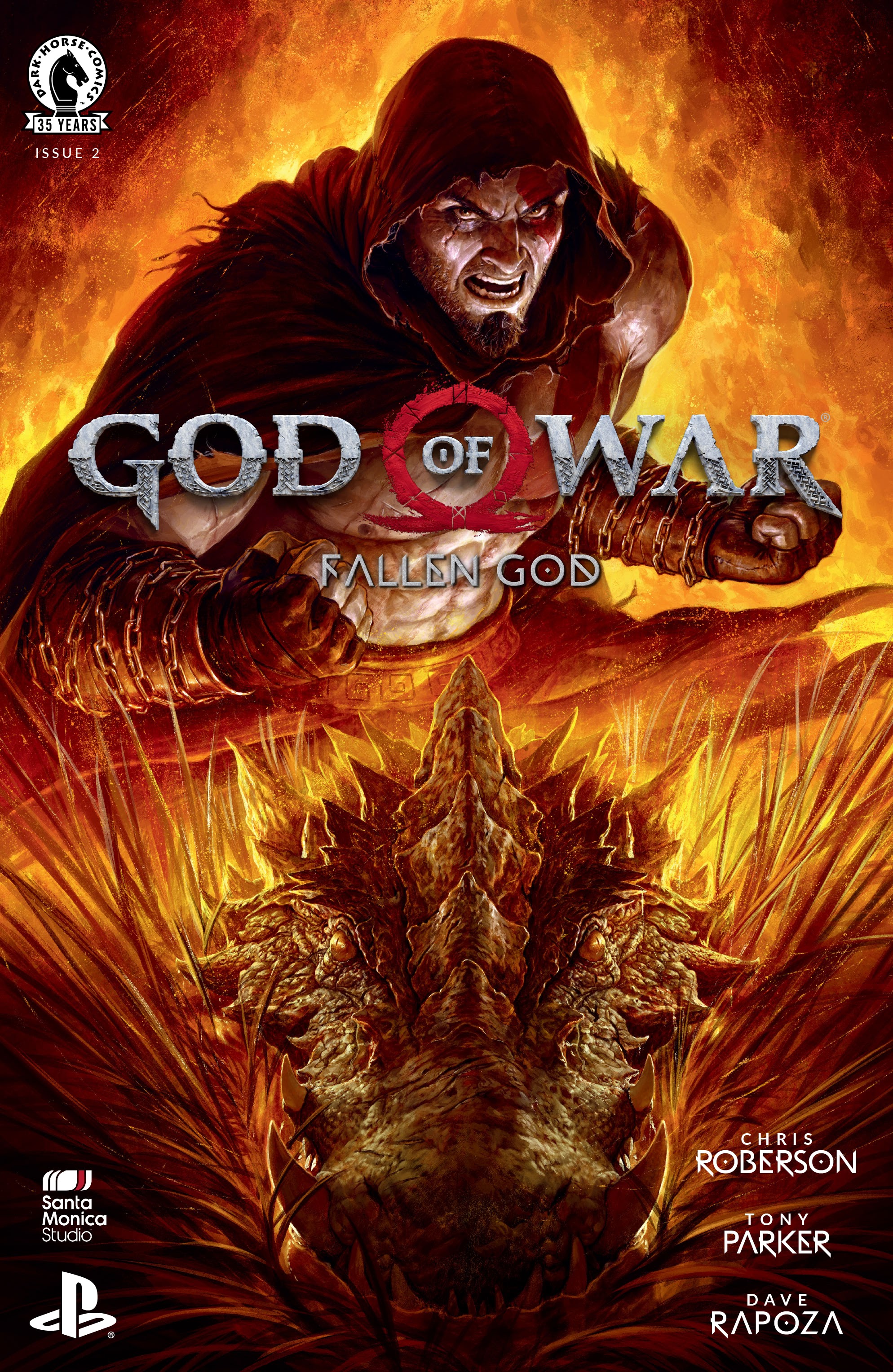 Read online God of War: Fallen God comic -  Issue #2 - 1