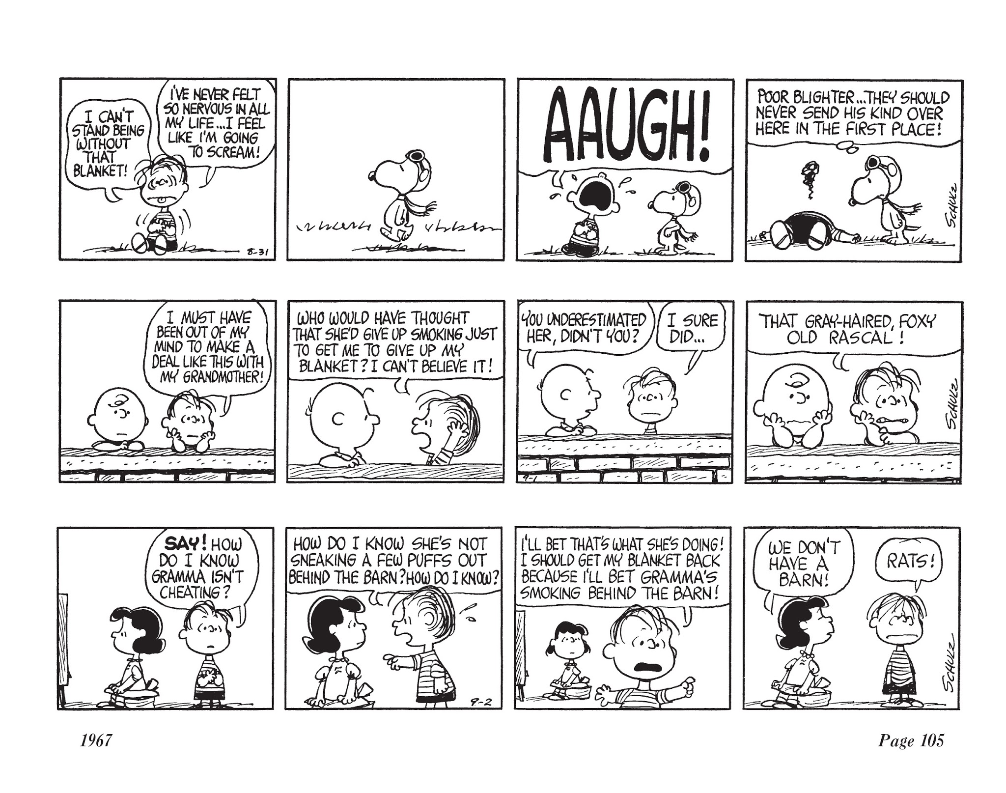 Read online The Complete Peanuts comic -  Issue # TPB 9 - 116