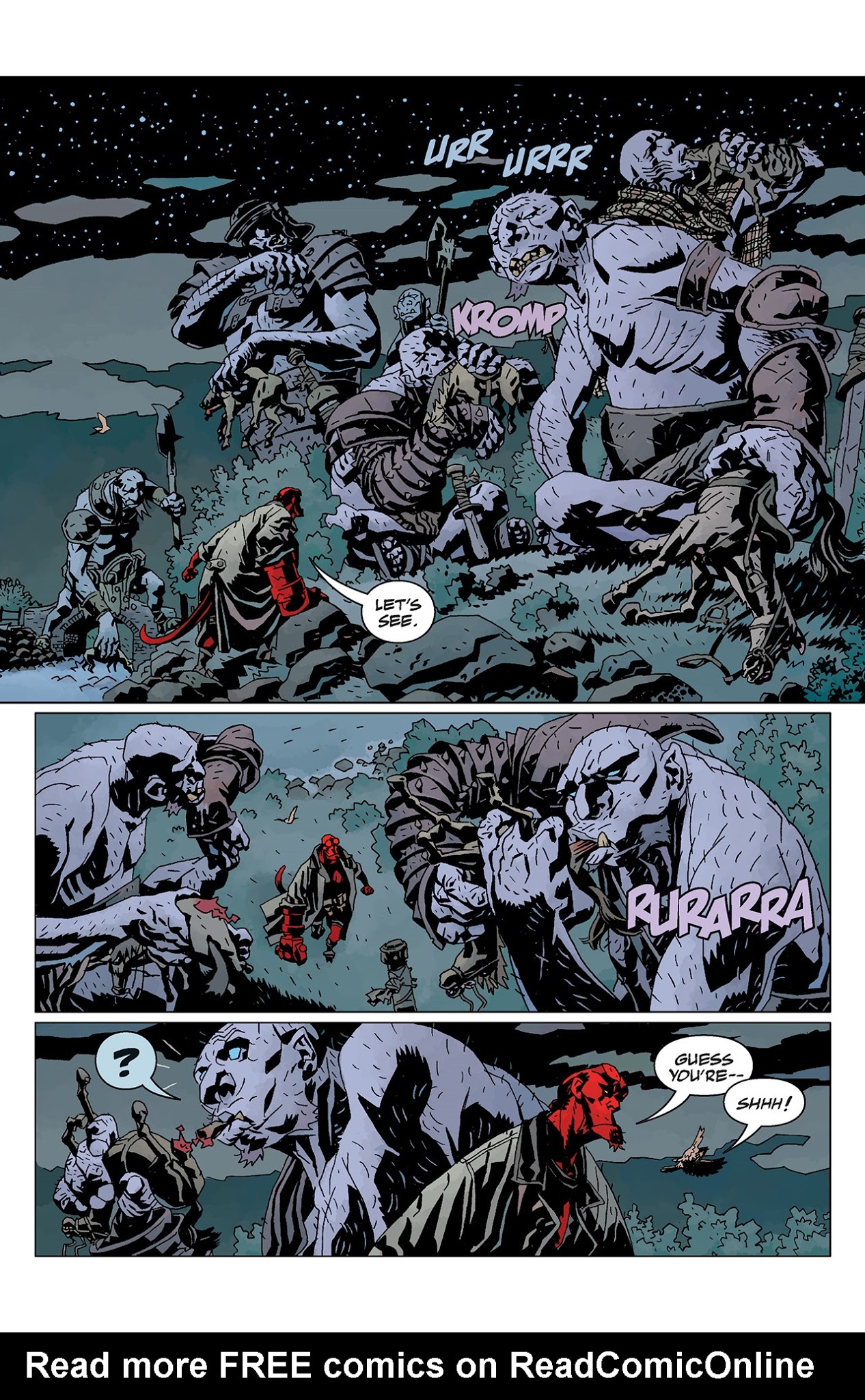 Read online Hellboy: The Wild Hunt comic -  Issue #2 - 8