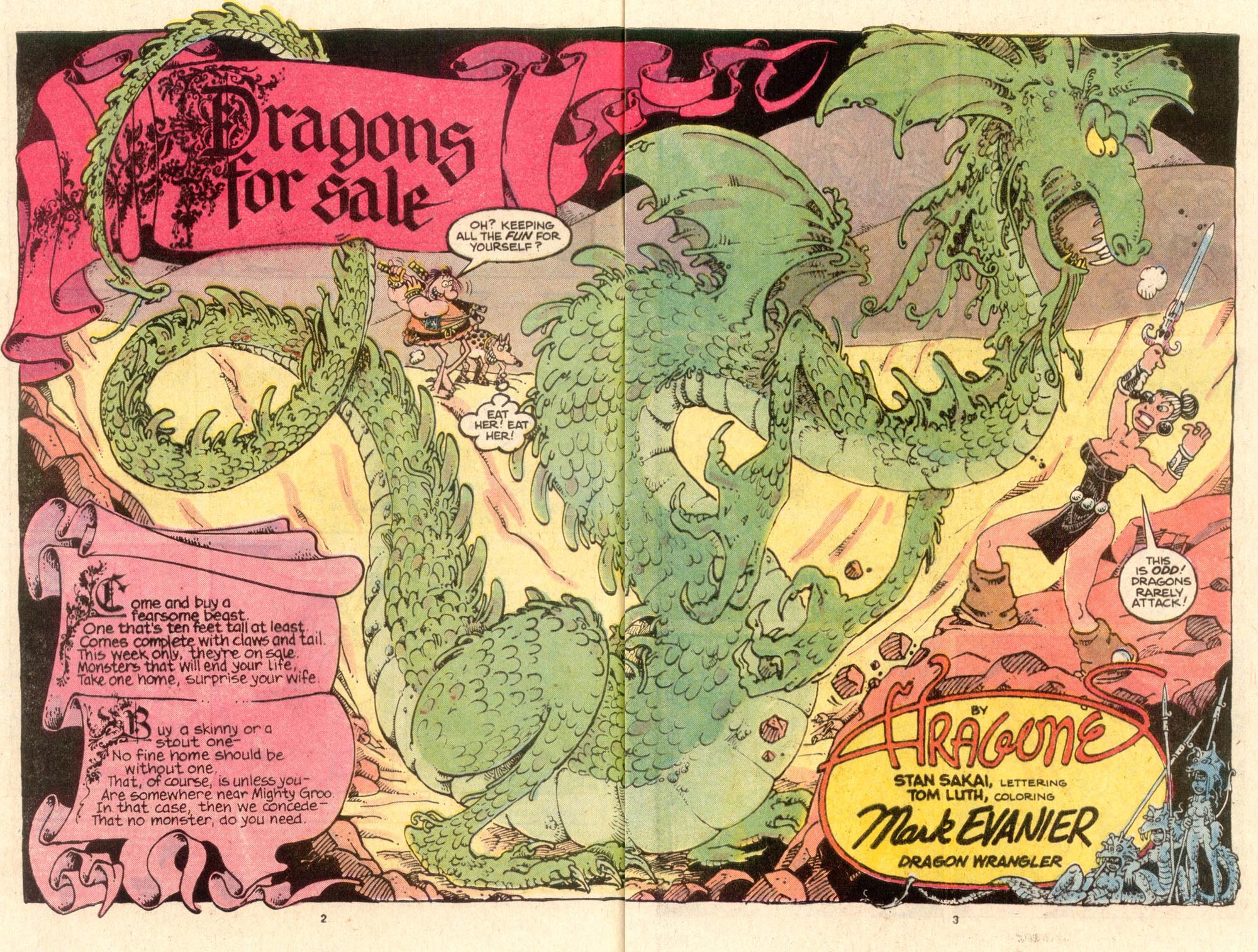 Read online Sergio Aragonés Groo the Wanderer comic -  Issue #53 - 3