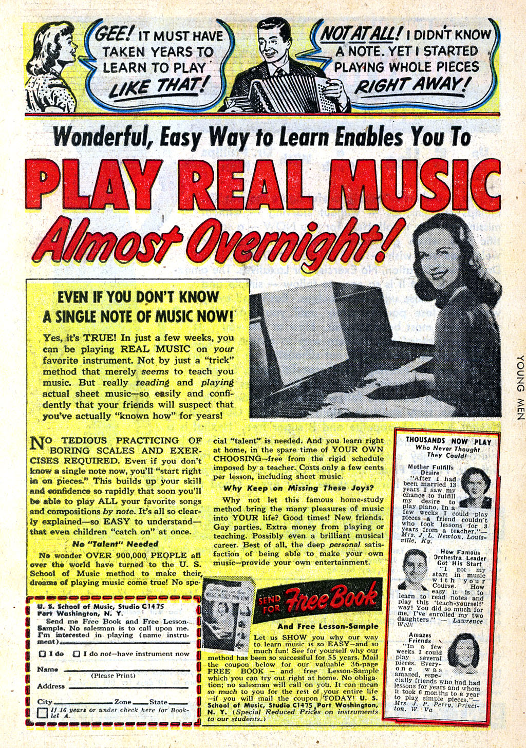 Read online Young Men comic -  Issue #21 - 35