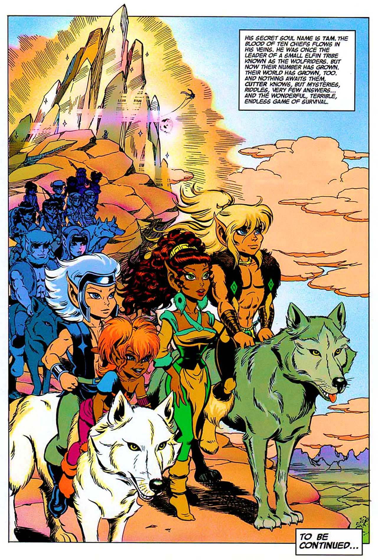 Read online ElfQuest: Kings of the Broken Wheel comic -  Issue #4 - 37