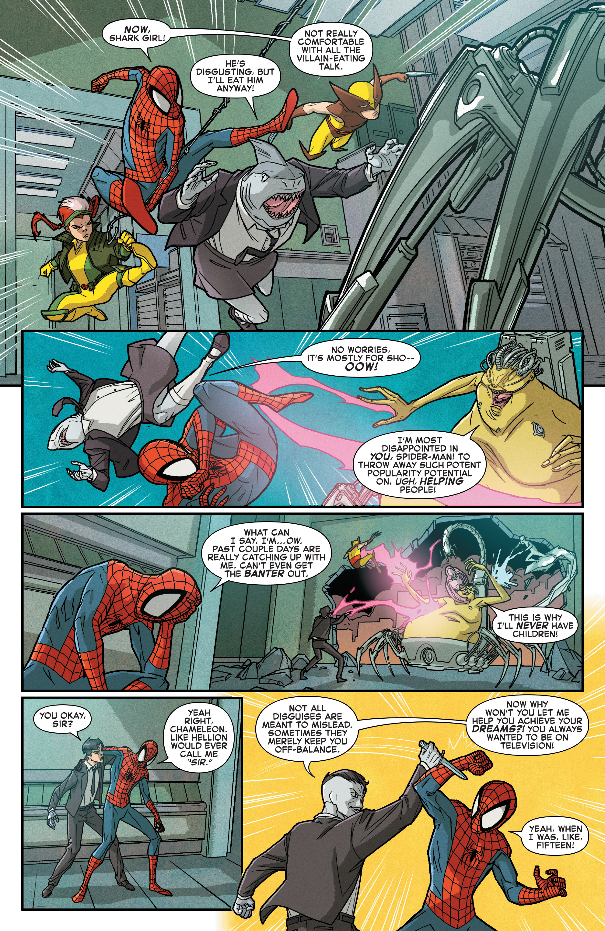 Read online Spider-Man & the X-Men comic -  Issue #3 - 19