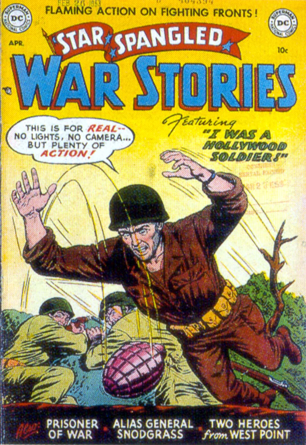 Star Spangled War Stories (1952) issue 8 - Page 1