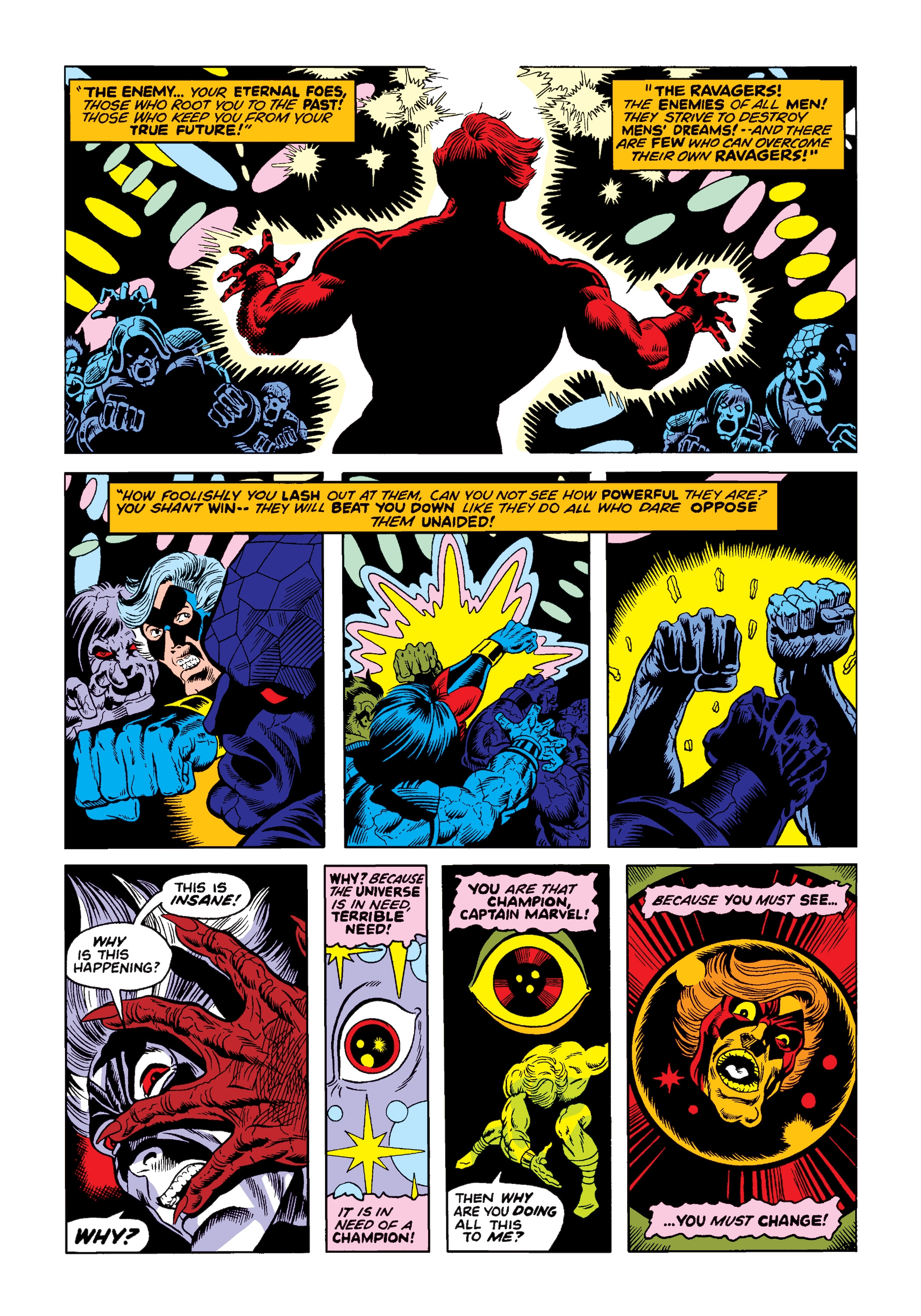 Read online Marvel Masterworks: Captain Marvel comic -  Issue # TPB 3 (Part 2) - 75